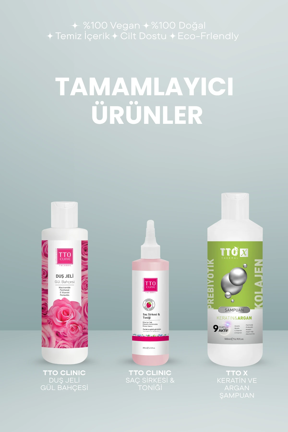 TTO X Prebiyotik Saç Bakım Maskesi – Biberiye, Keratin, Argan Yağı, Biyotin