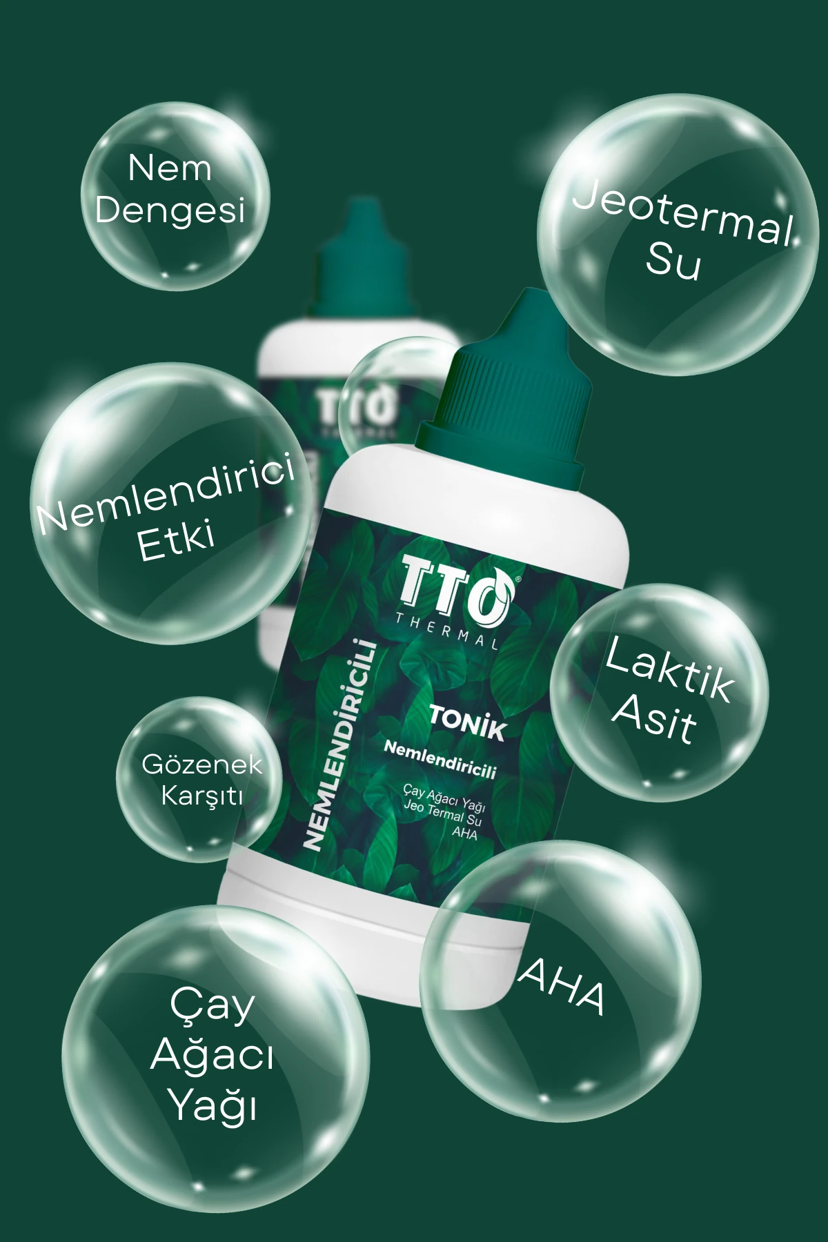 TTO Thermal Nemlendiricili Tonik 120 ml - Arındırıcı ve Temizleyici