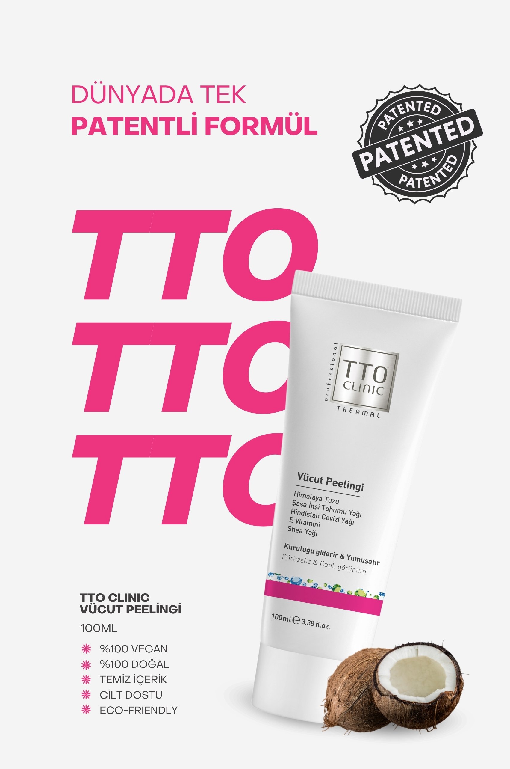 CLINIC Vücut Peelingi, Nem Bombası 100 Ml