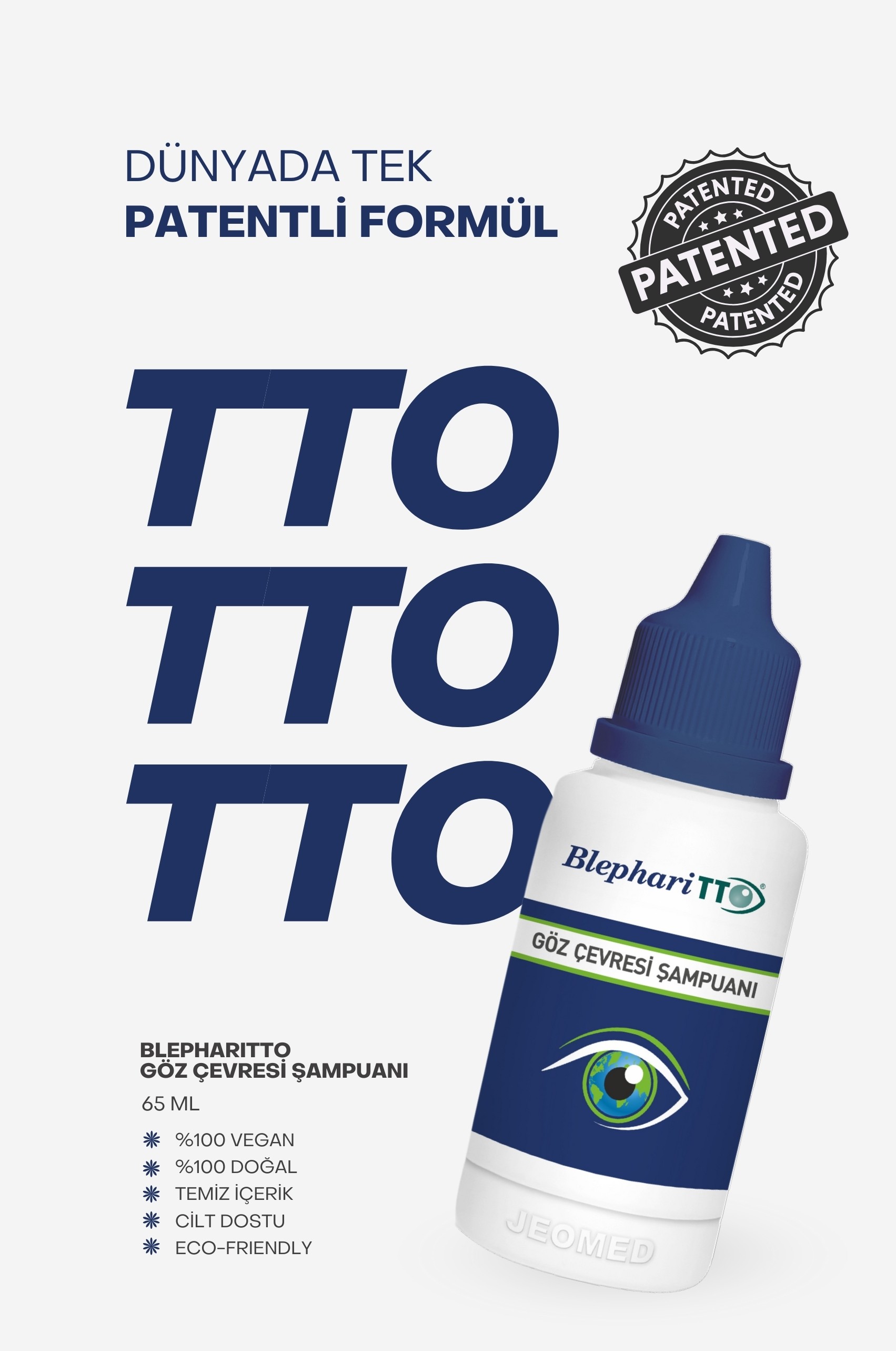 Blepharıtto Göz Çevresi Şampuanı 65 ml