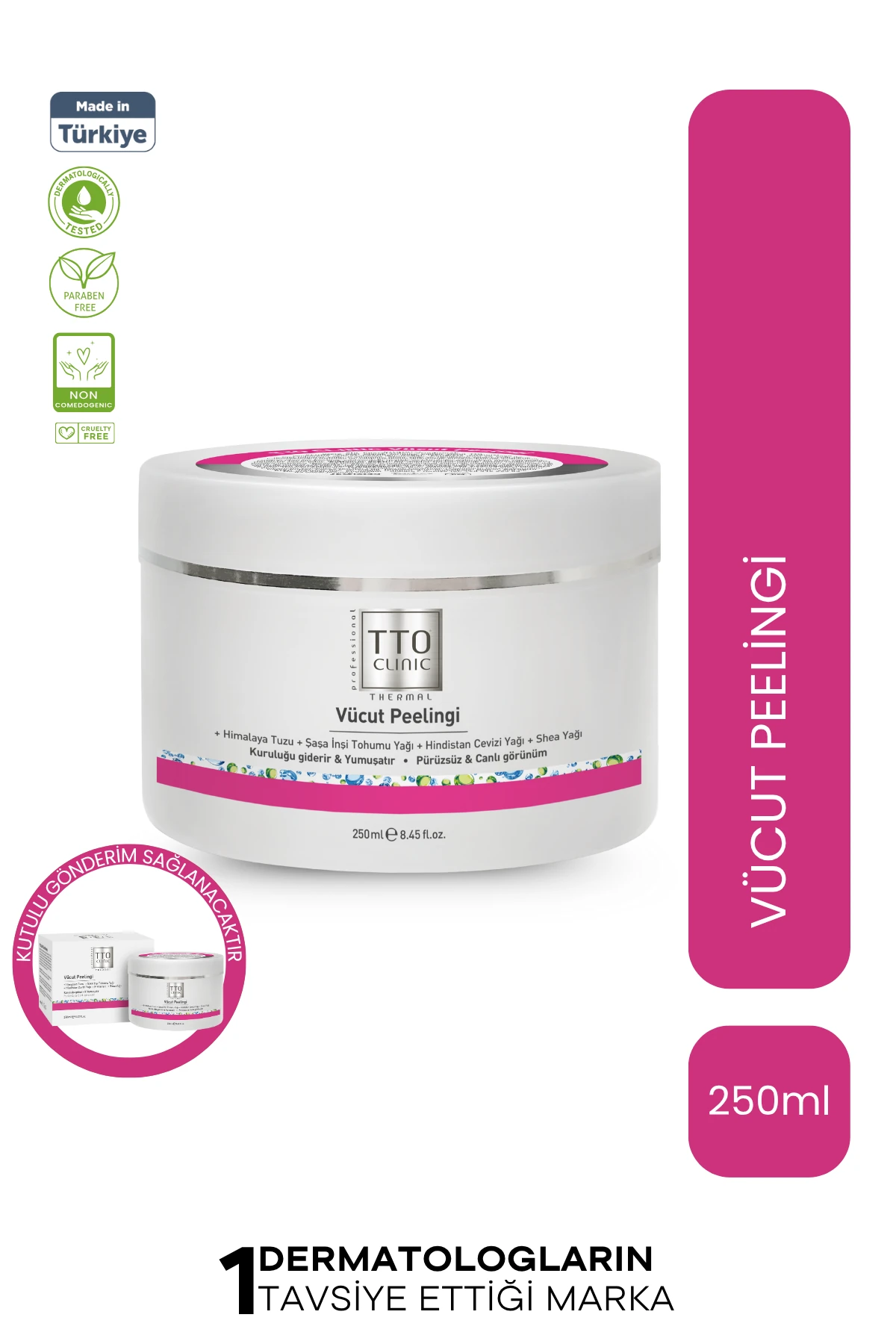 TTO CLINIC Body Peeling 250 ML (Tea Tree Oil)