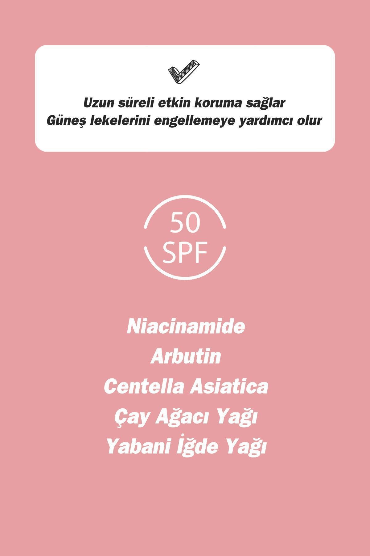 TTO CLINIC Renkli Güneş Koruyucu Krem 50 SPF 70 ML