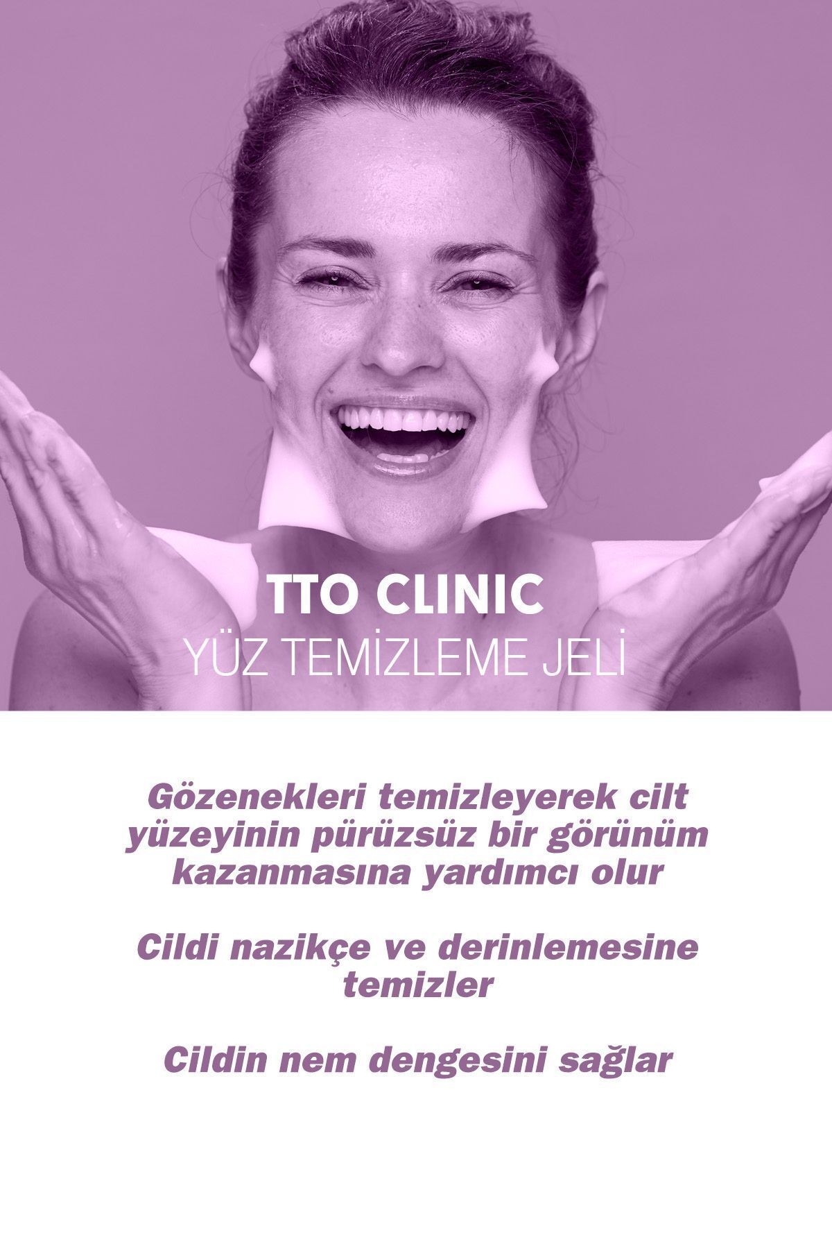 TTO CLINIC Facial Cleansing Gel 200 ML