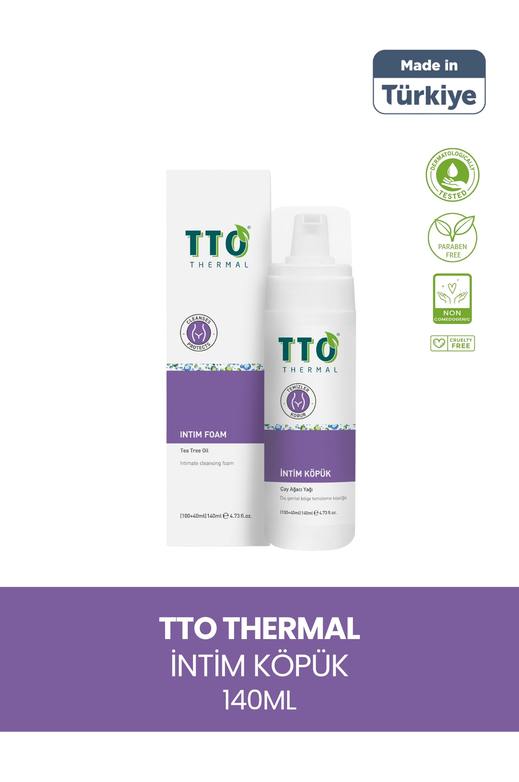 TTO İntim Köpük 140ML