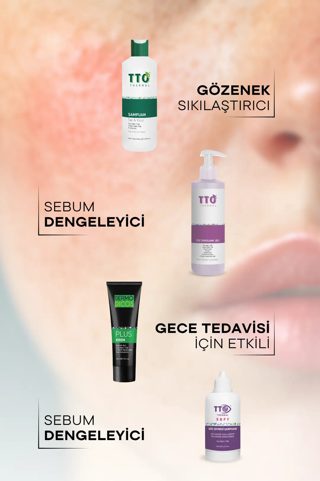 Rozasea Başlangıç Paketi 1 (çay Ağacı Yağı / Tea Tree Oıl)