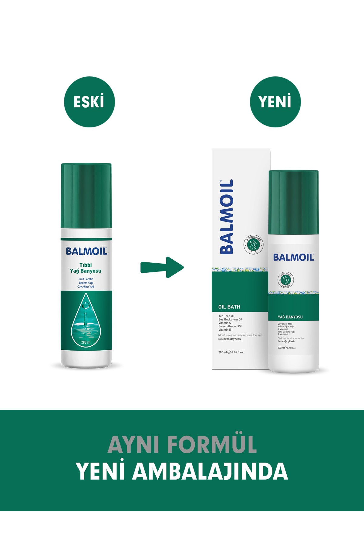 Balmoıl Tıbbi Yağ Banyosu 200 ml (ÇAY AĞACI YAĞI / TEA TREE OIL)