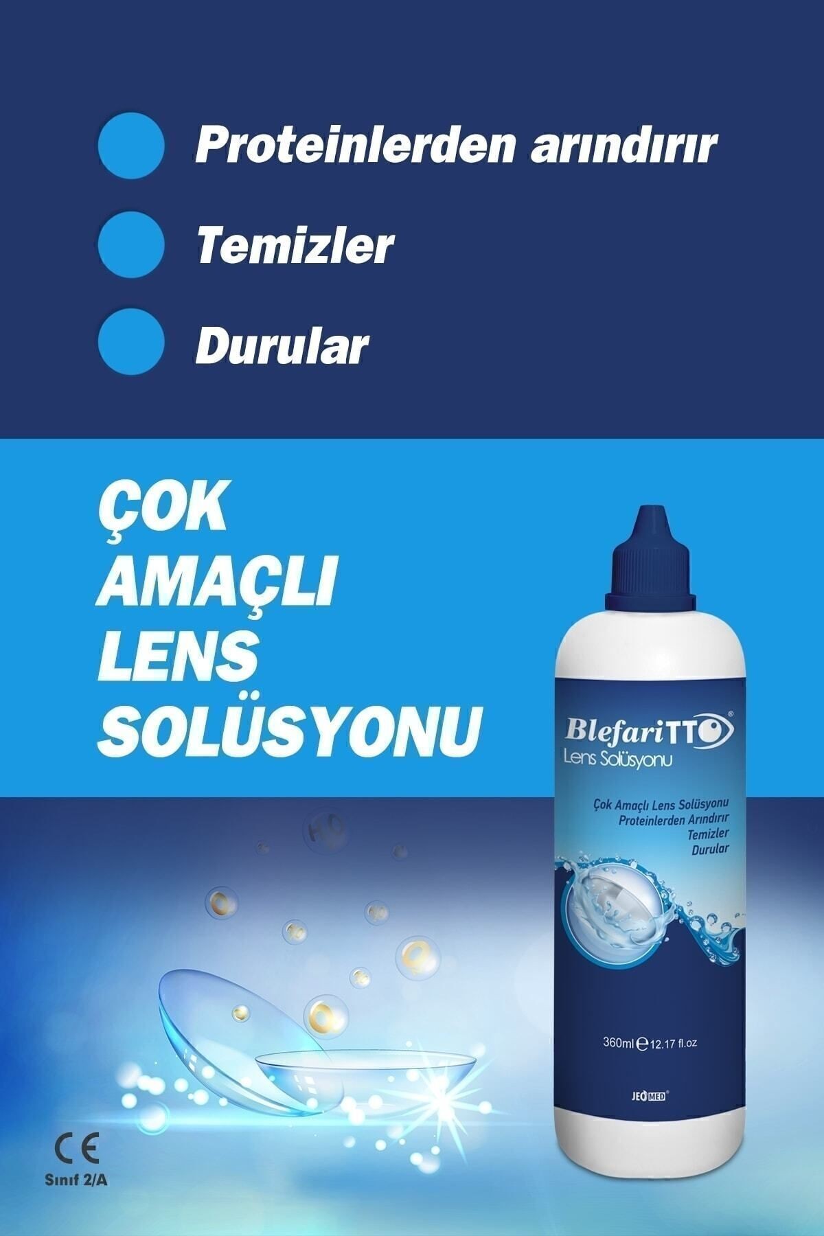 BLEFARİTTO Lens Solution 360 ml