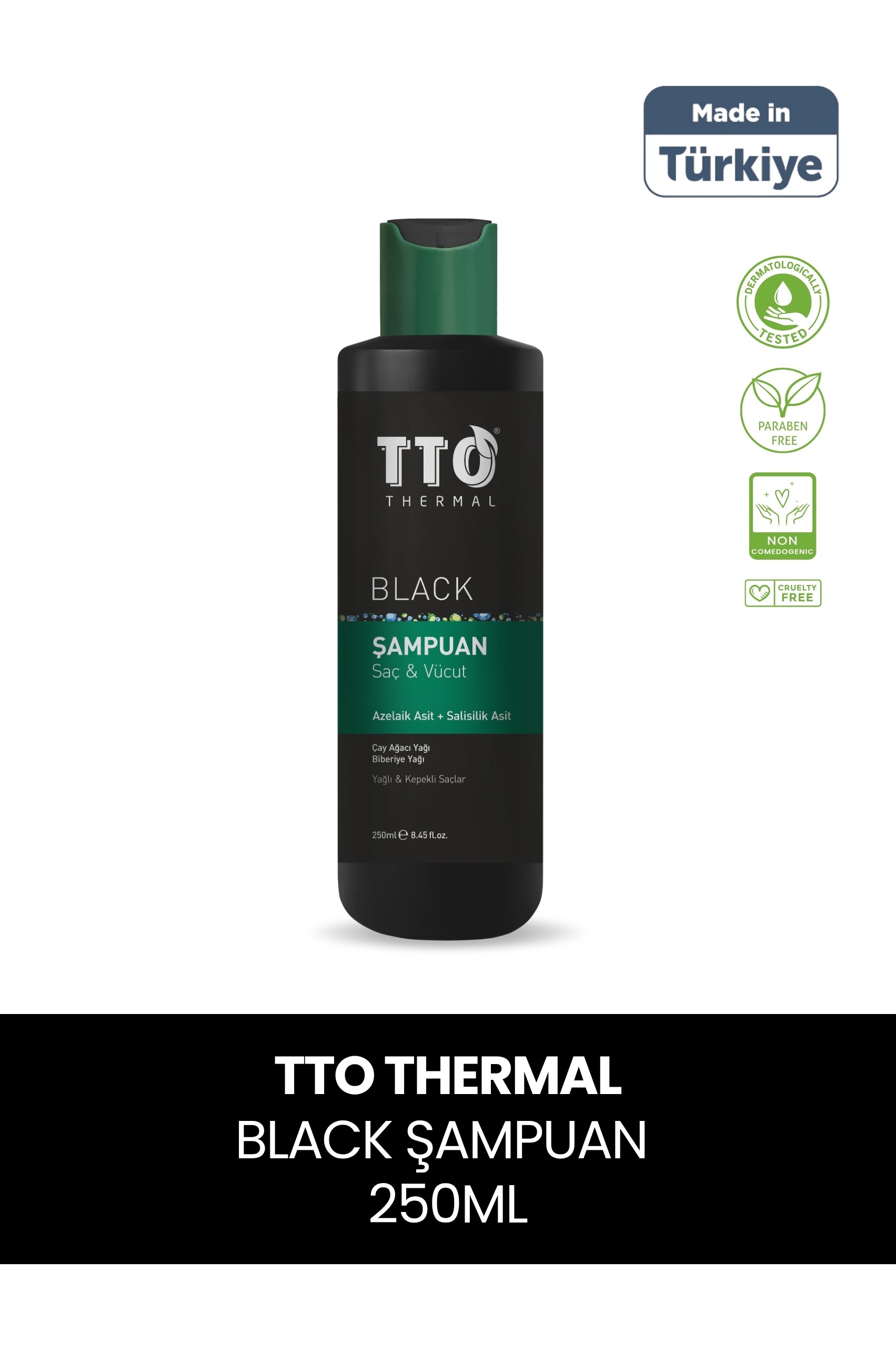 Tto Thermal Black Şampuan 250 ml