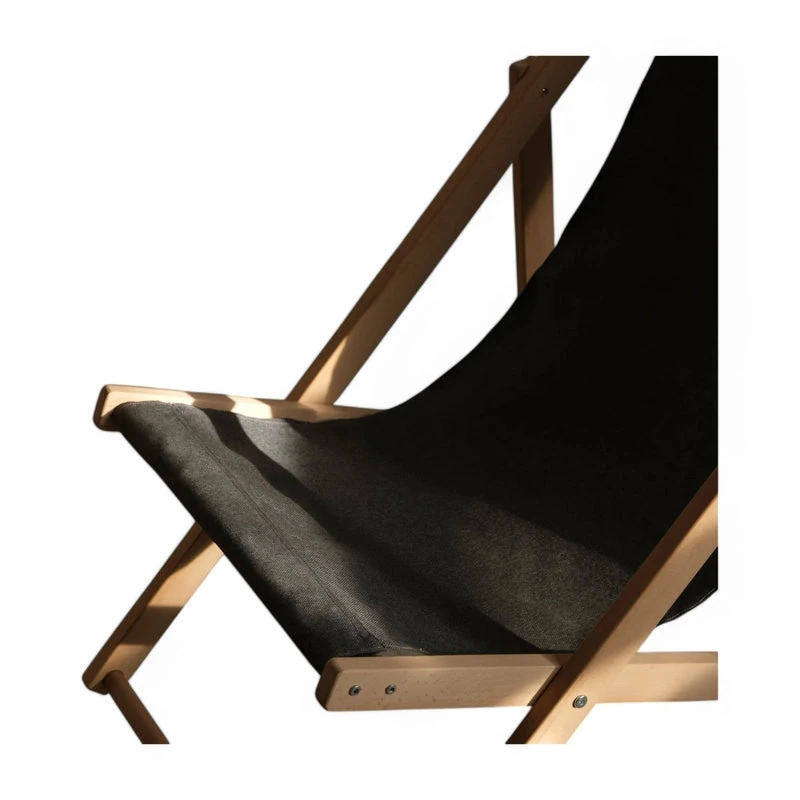 Katlanır Ahşap Şezlong Sandalye Seti