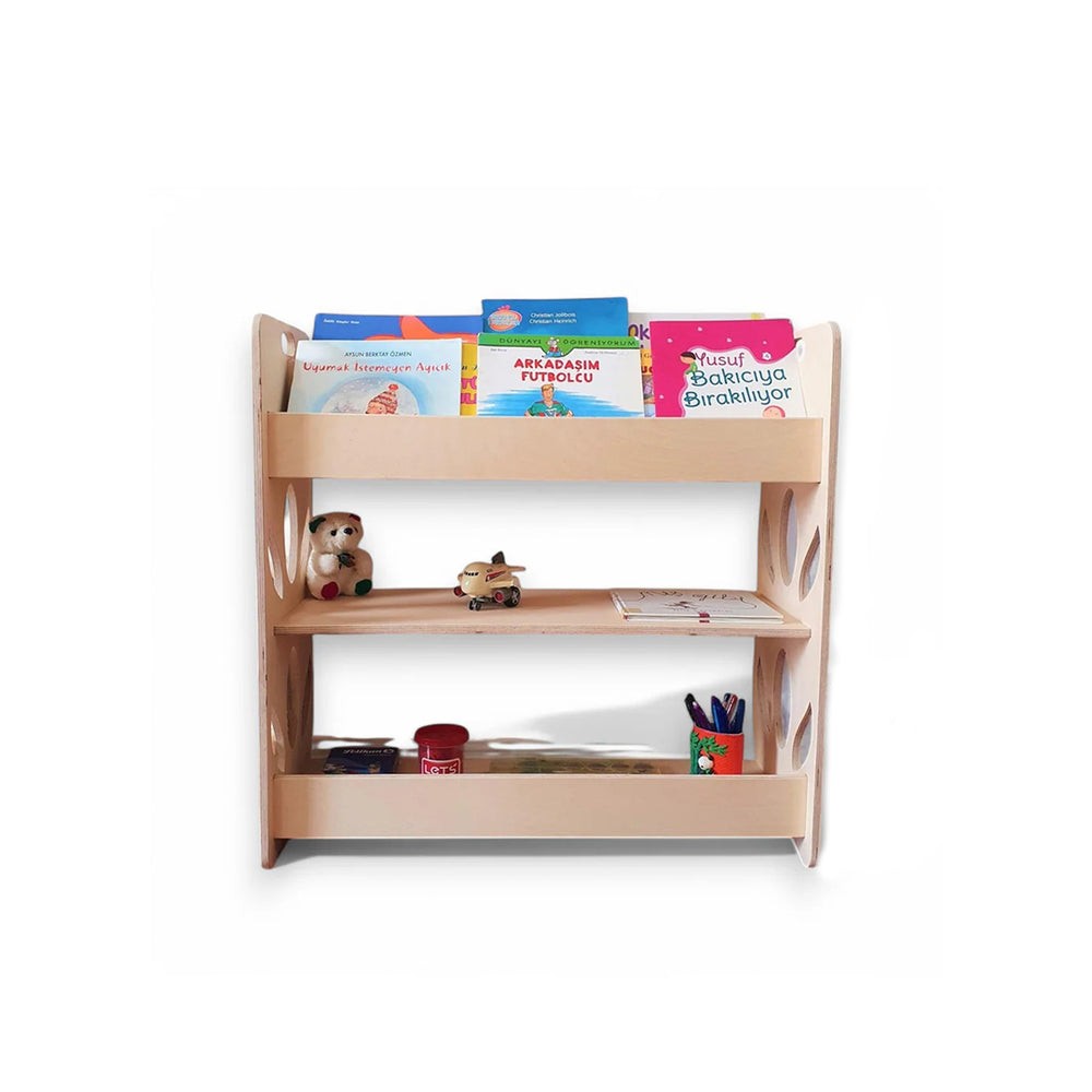 Montessori Kitap ve Oyuncak Düzenleyici