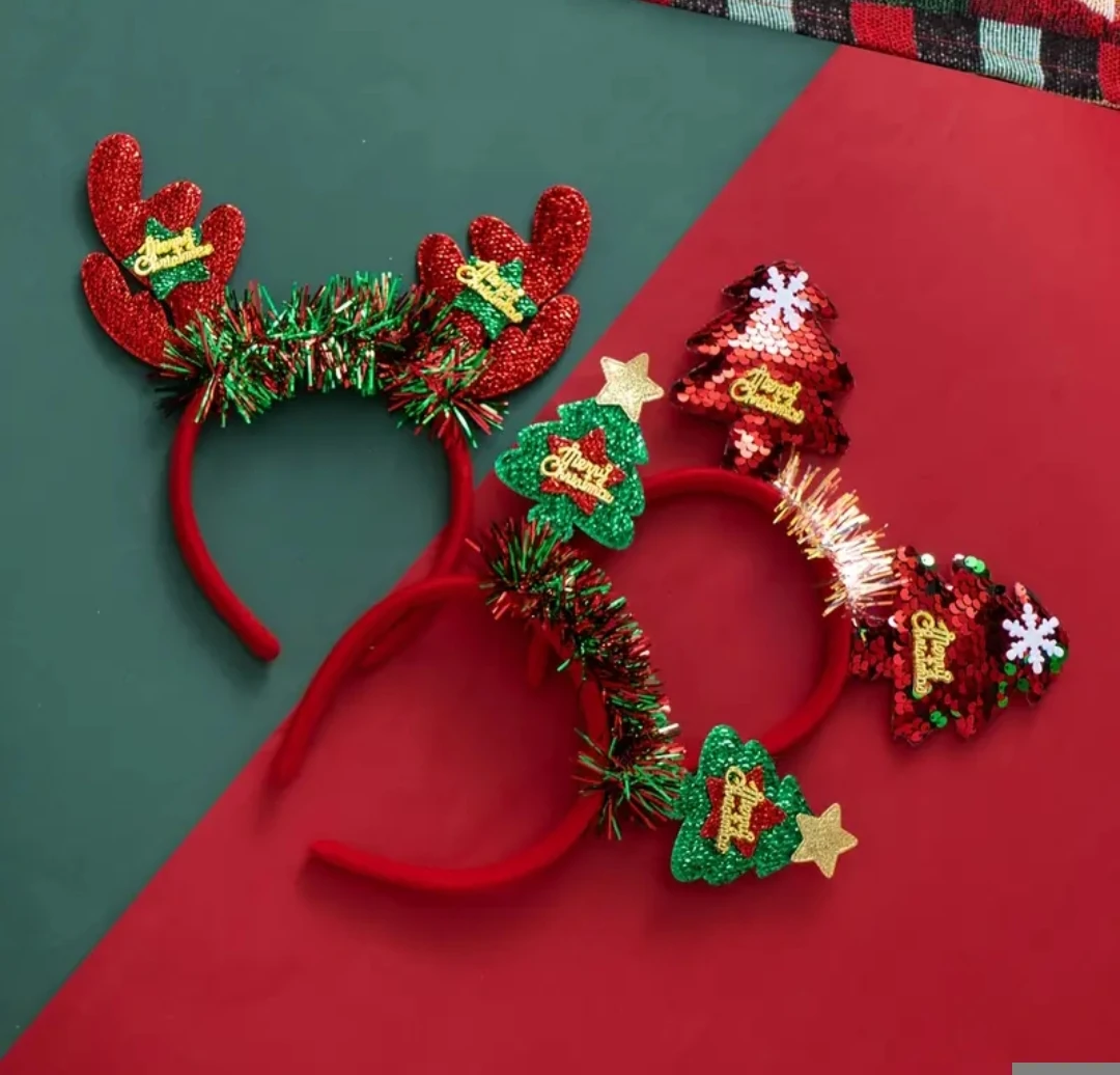 Yılbaşı / yeniyıl temalı 1 ADET hareketli figür taç (tesadüfü bir model seçip gönderilecektir.)