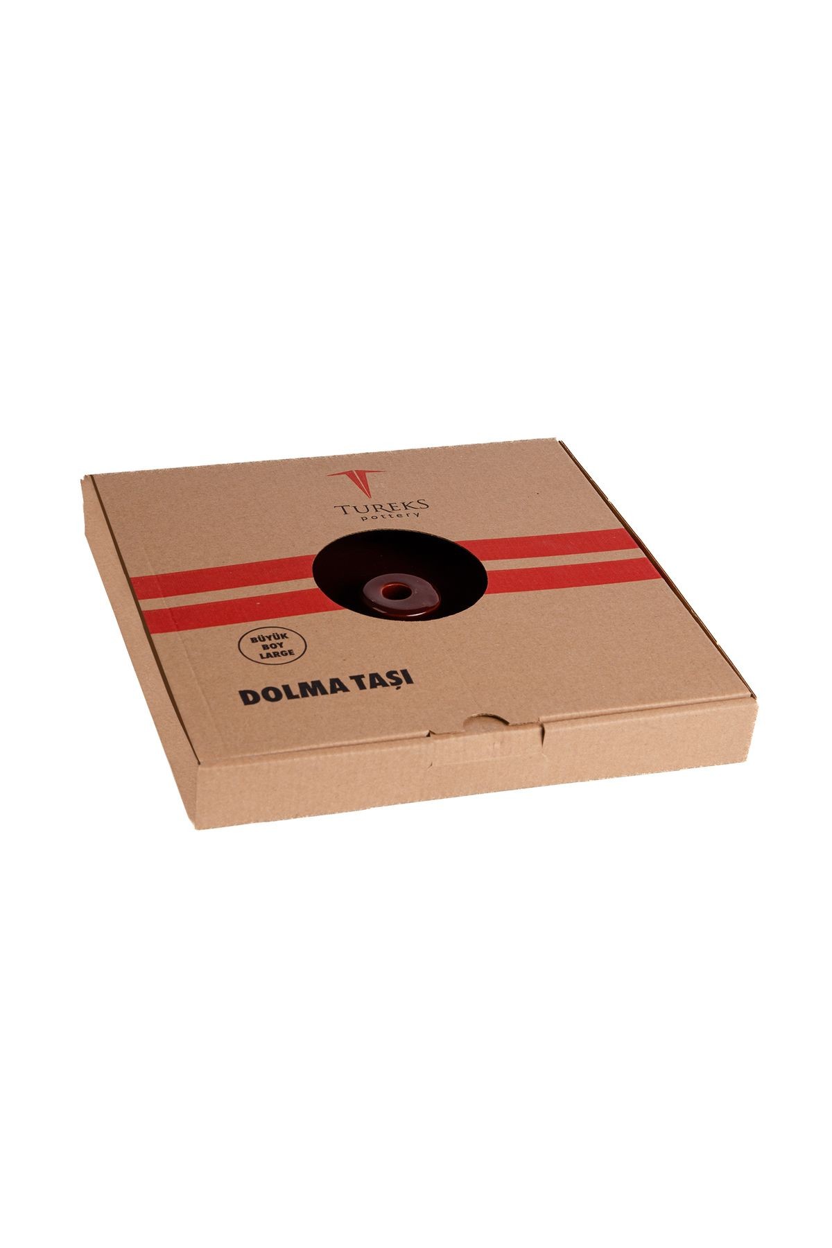 Sırlı Dolma Taşı 20cm