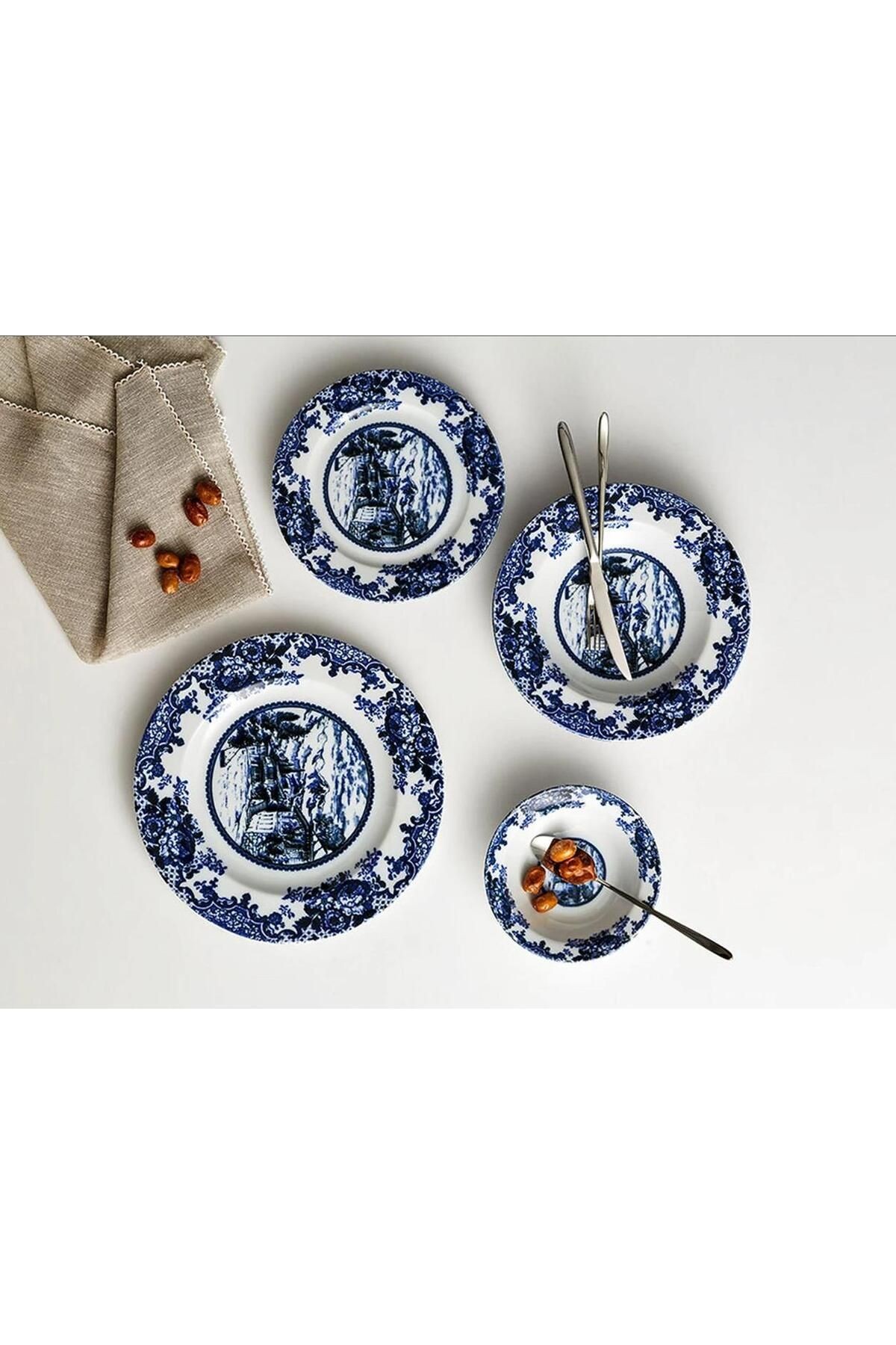 Floransa 24 Parça 6 Kişilik Yemek Takımı (24.CM TABAK)
