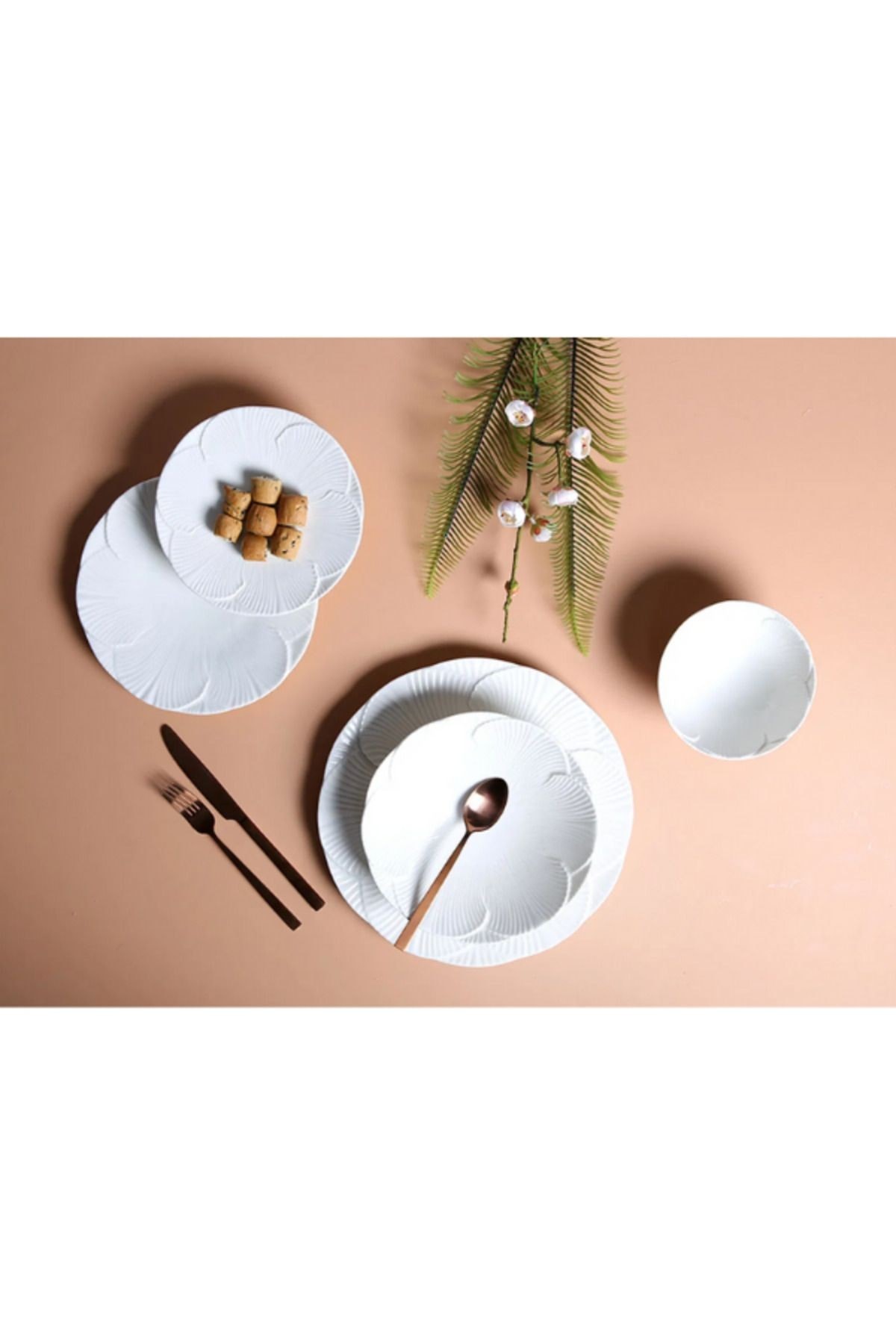 Varia Alumilite 30 Parça 6 Kişilik Yemek Takımı