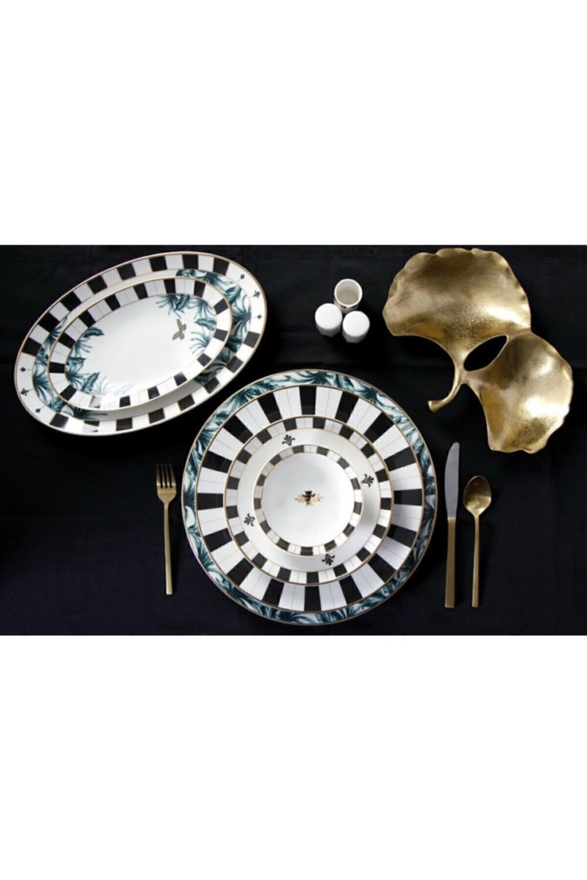 Palms 60 Parça 12 Kişilik Yemek Takımı