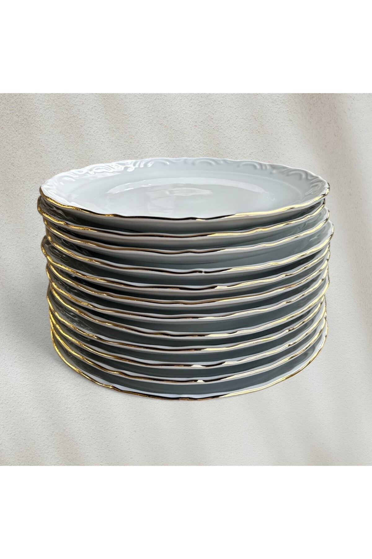 Altın Yaldız 19cm Tatlı Tabak 12'li