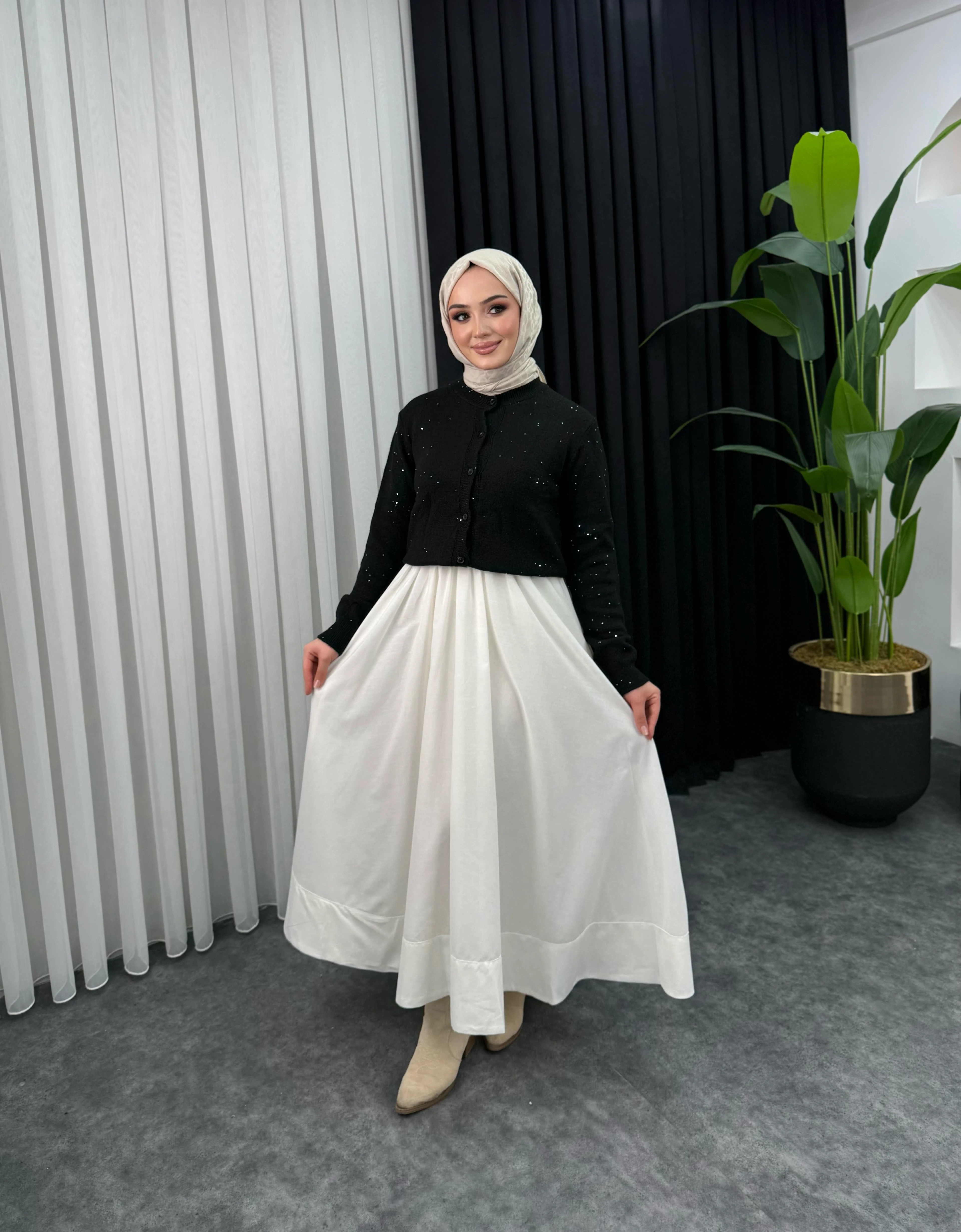 Mirelda Astarlı Etek