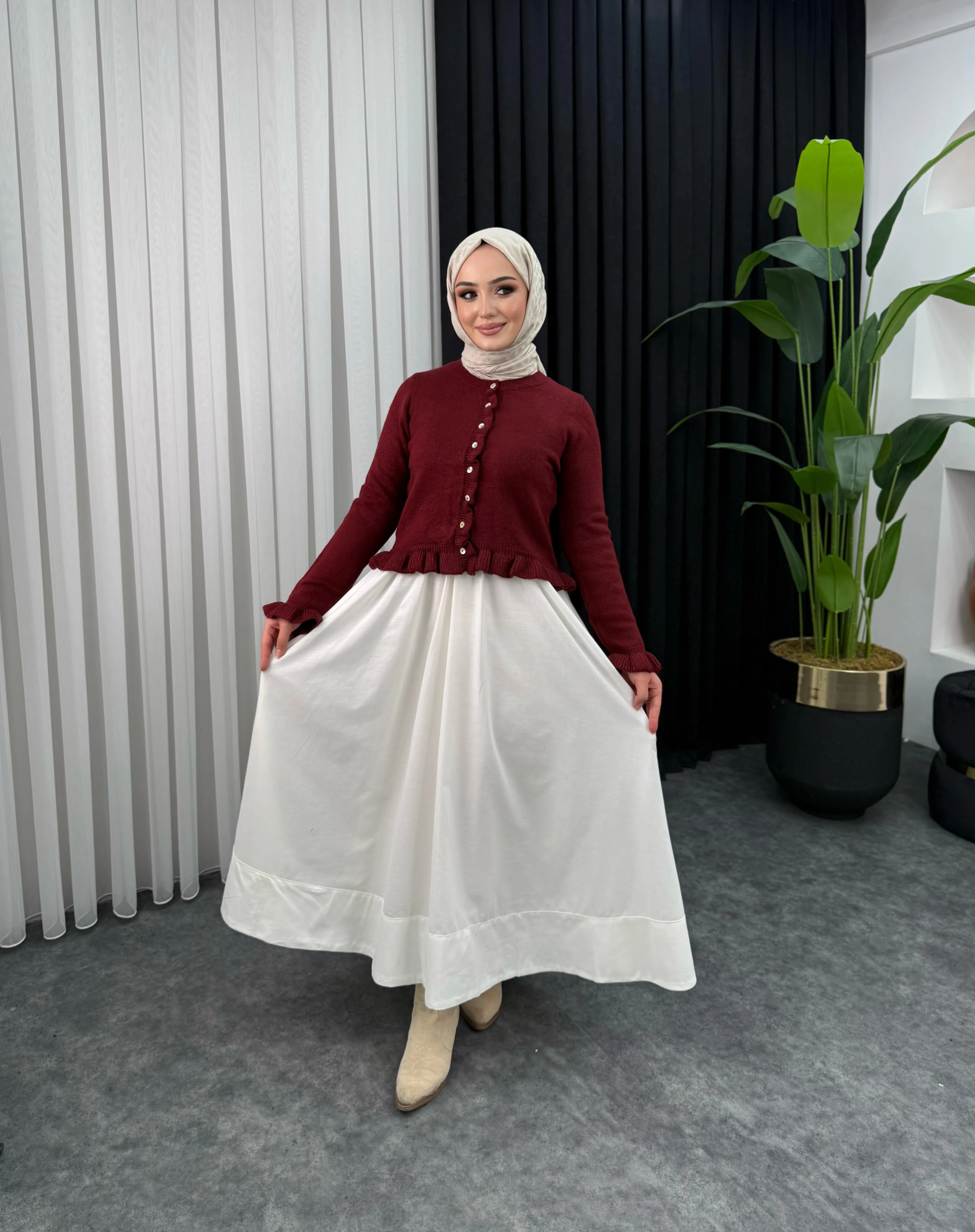 Mirelda Astarlı Etek