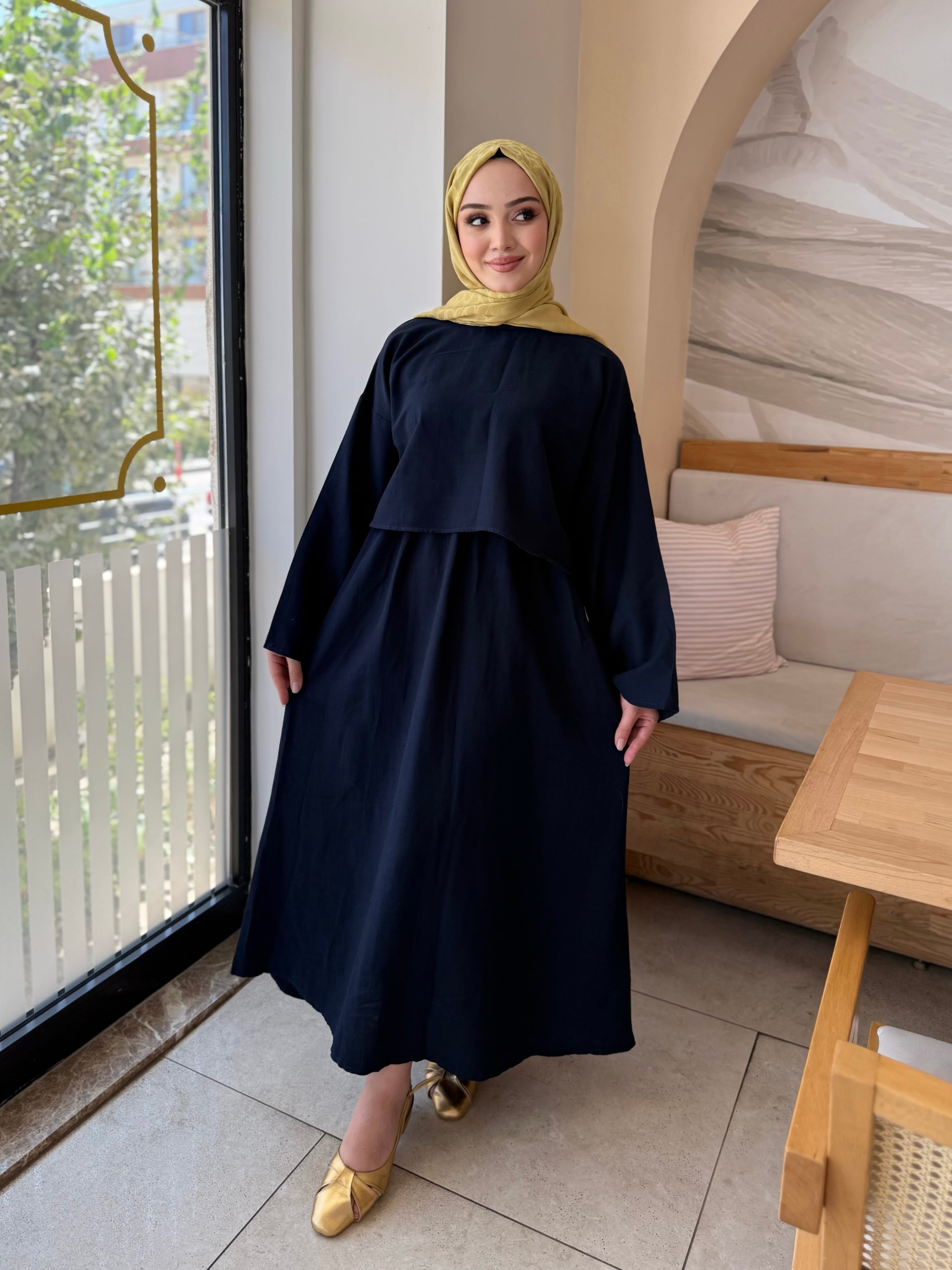 Lacivert Liris Keten Takım 