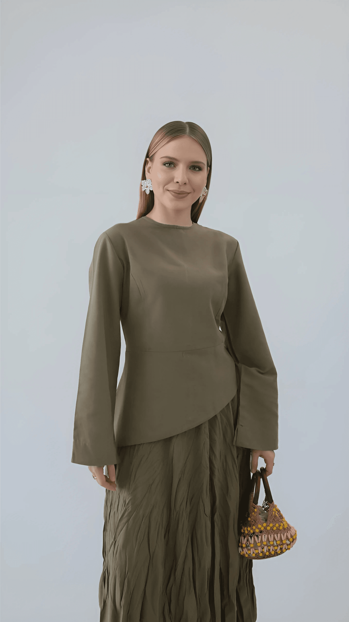 Zena Haki Elbise