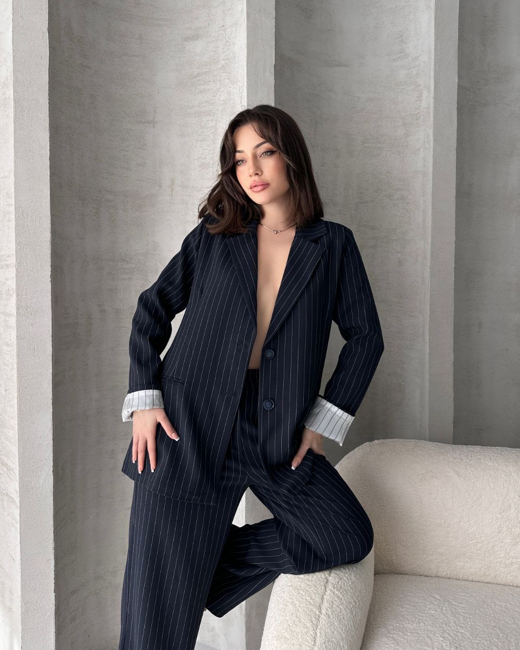 Blazer Ceket Pantolon Takım