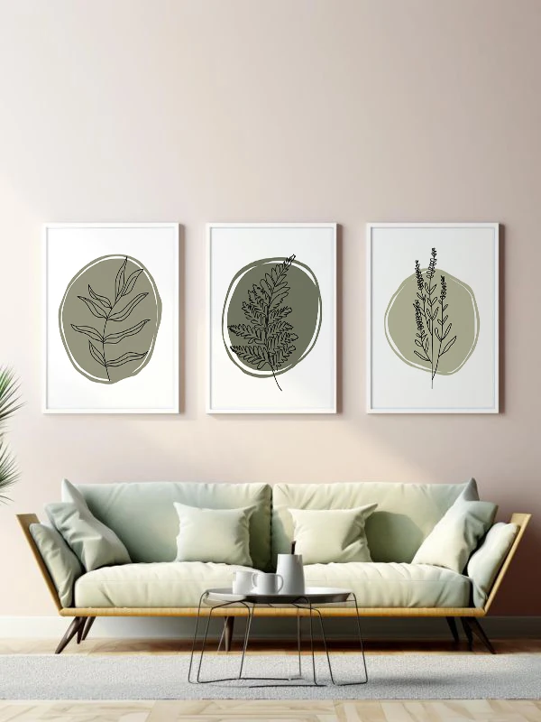 Yeşil Takımı Temalı 3'lü Çerçeveli Tablo