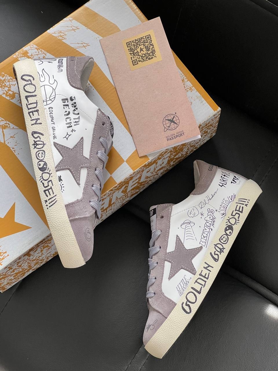 Golden Gose %100 Deri