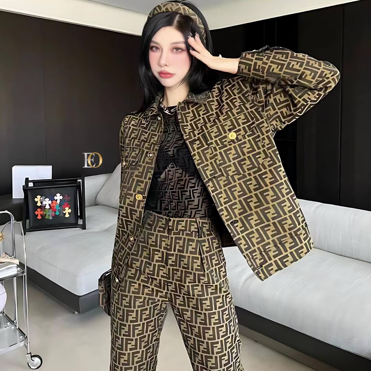 Fendi Ceket Pantolon Kombin
