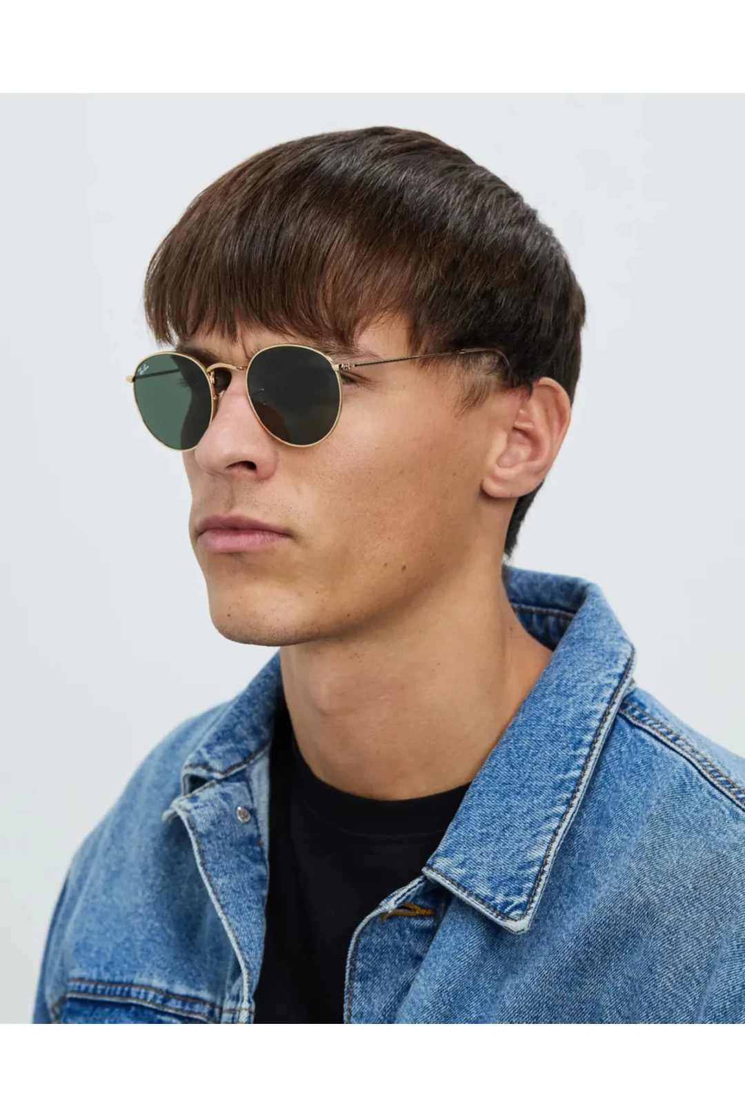Ray-Ban Rb3447 001 50 Round YC Unisex Güneş Gözlüğü