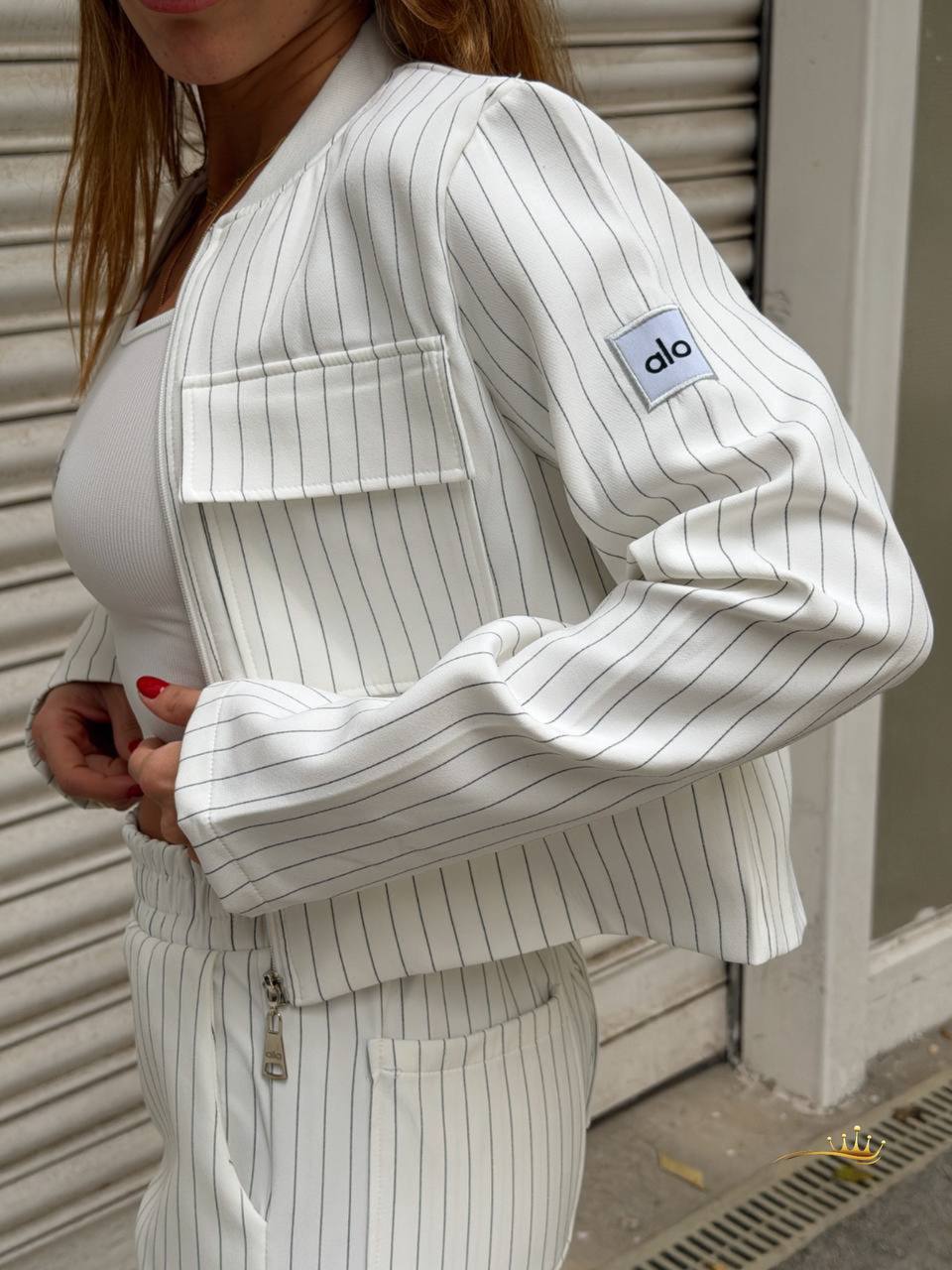 Double atlas kumaş takım 3 lü takım