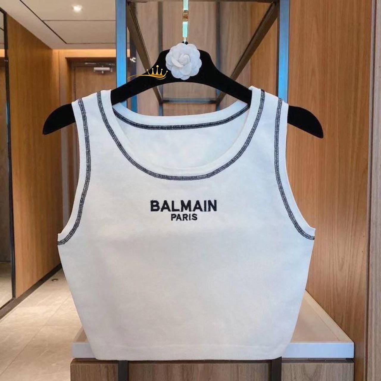 Kaşkorse kumaş crop