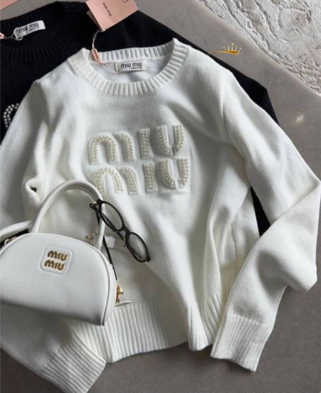 Miu Miu Triko kumaş 