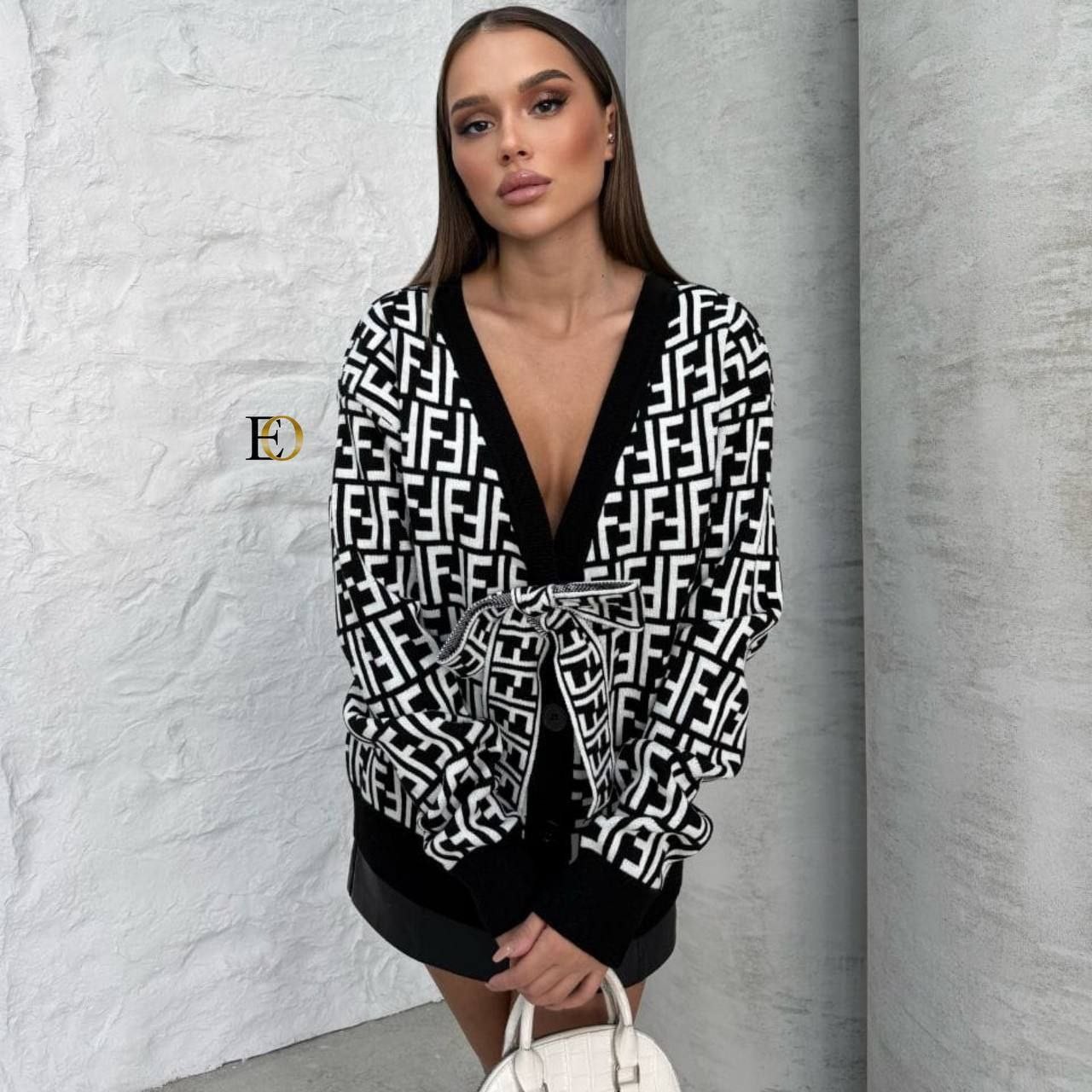 Fendi İthal Kumaş Hırka