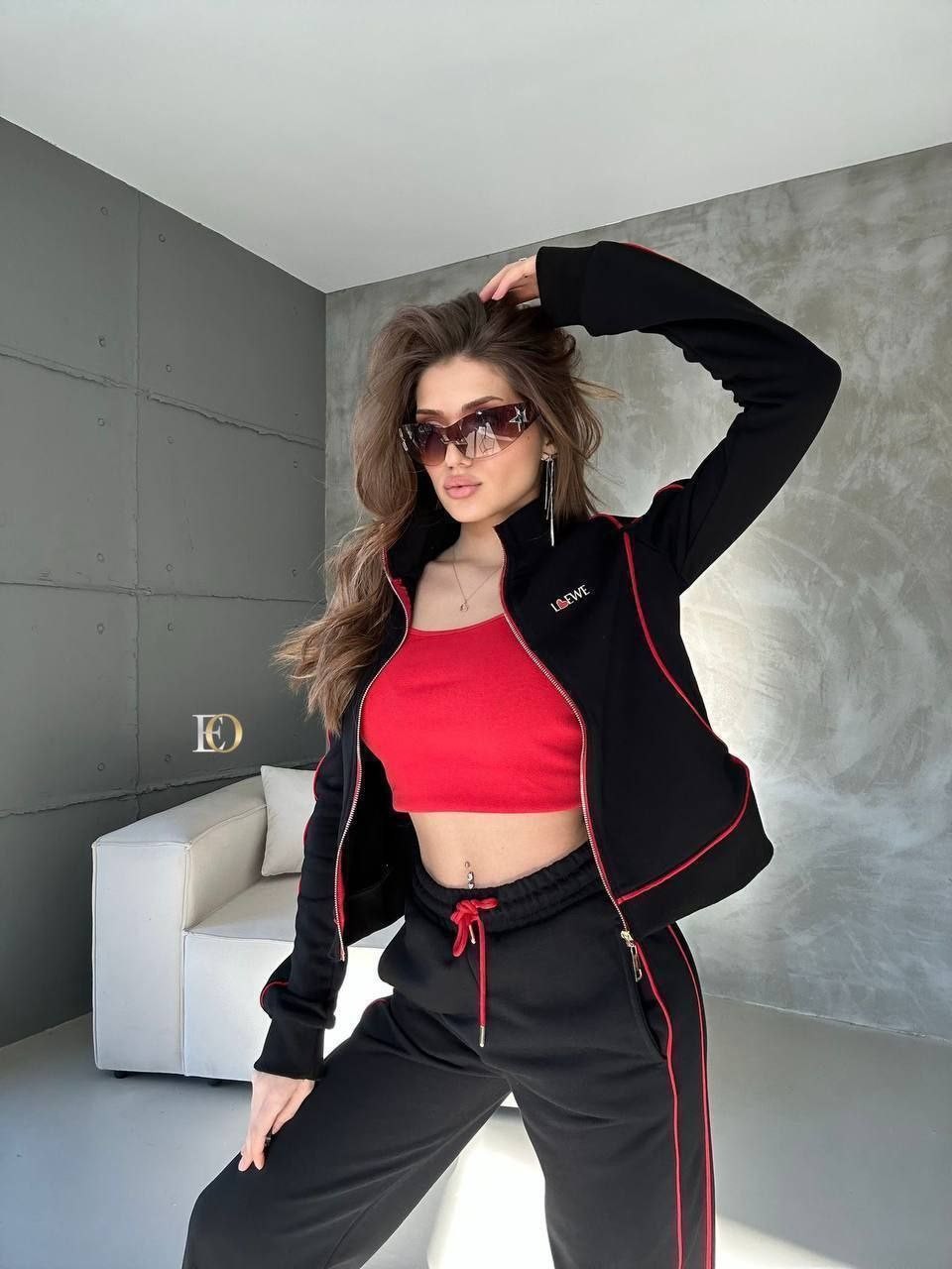 Loewe Eşorfman Takım + Crop 