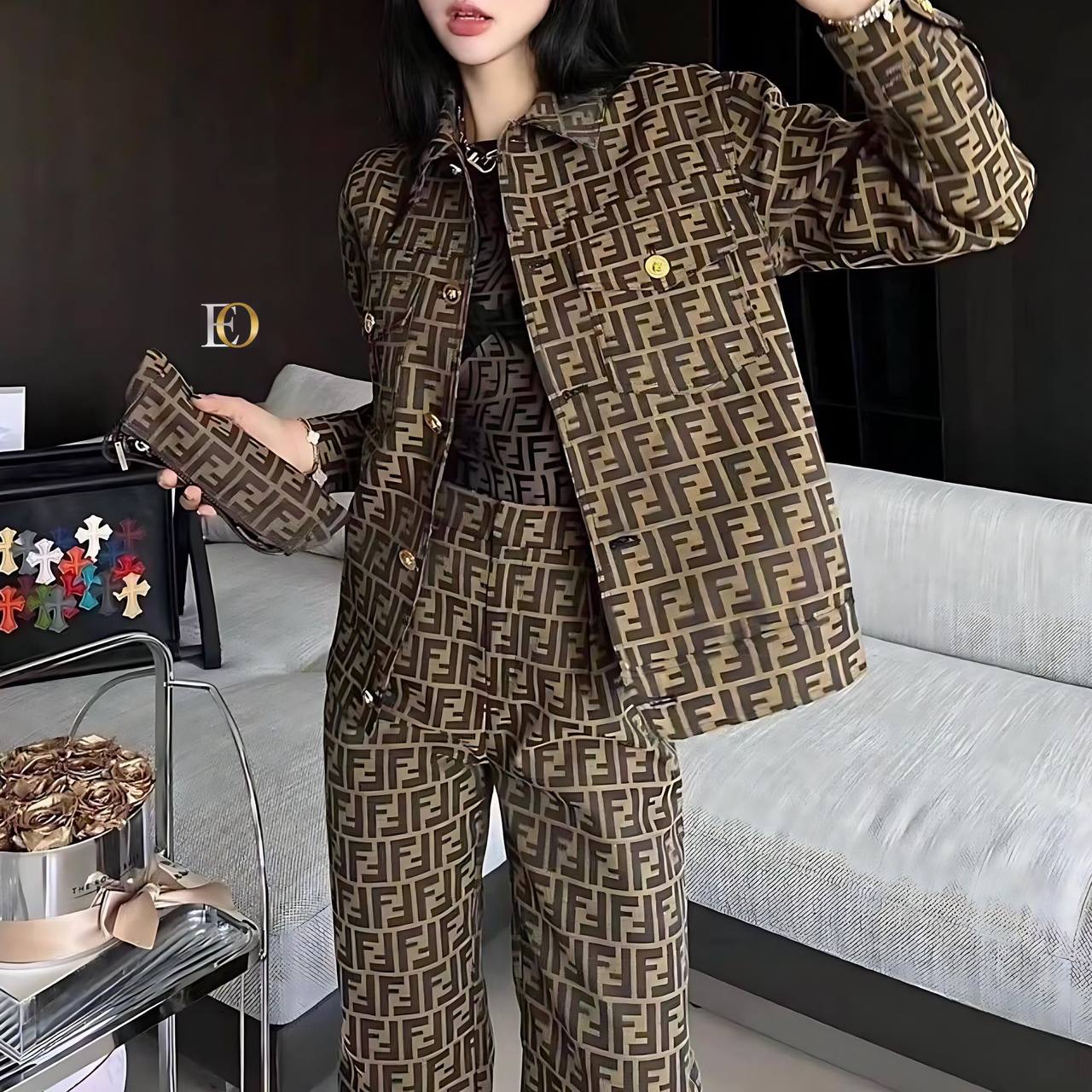 Fendi Ceket Pantolon Kombin