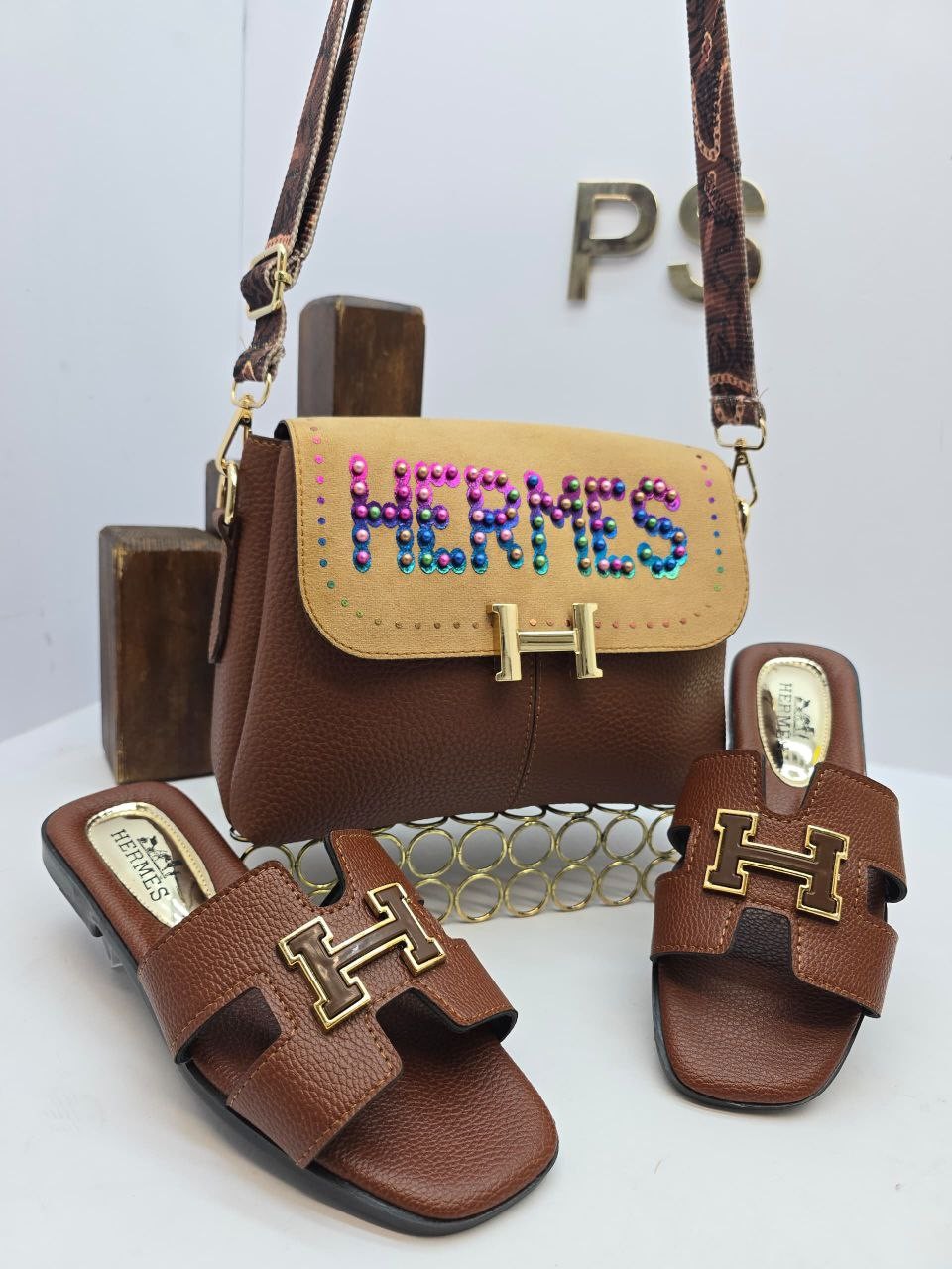 Hermes Terlik & Çanta Kombin