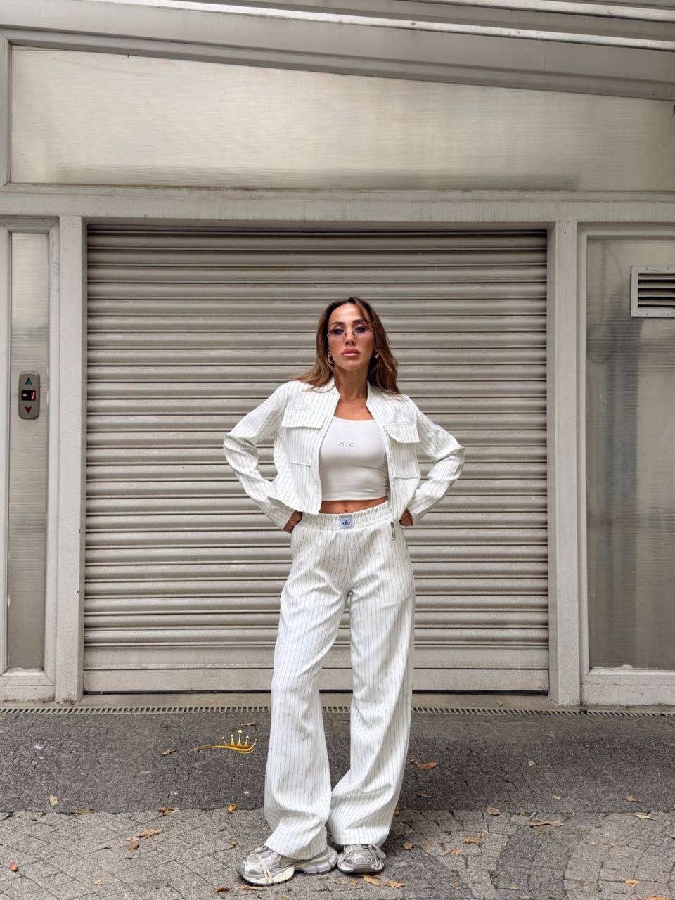 Double atlas kumaş takım 3 lü takım