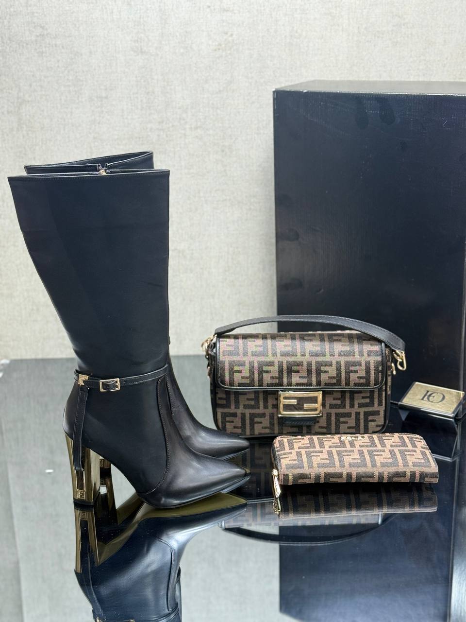 Fendi Çanta & Ayakkabı Kombin + cüzdan