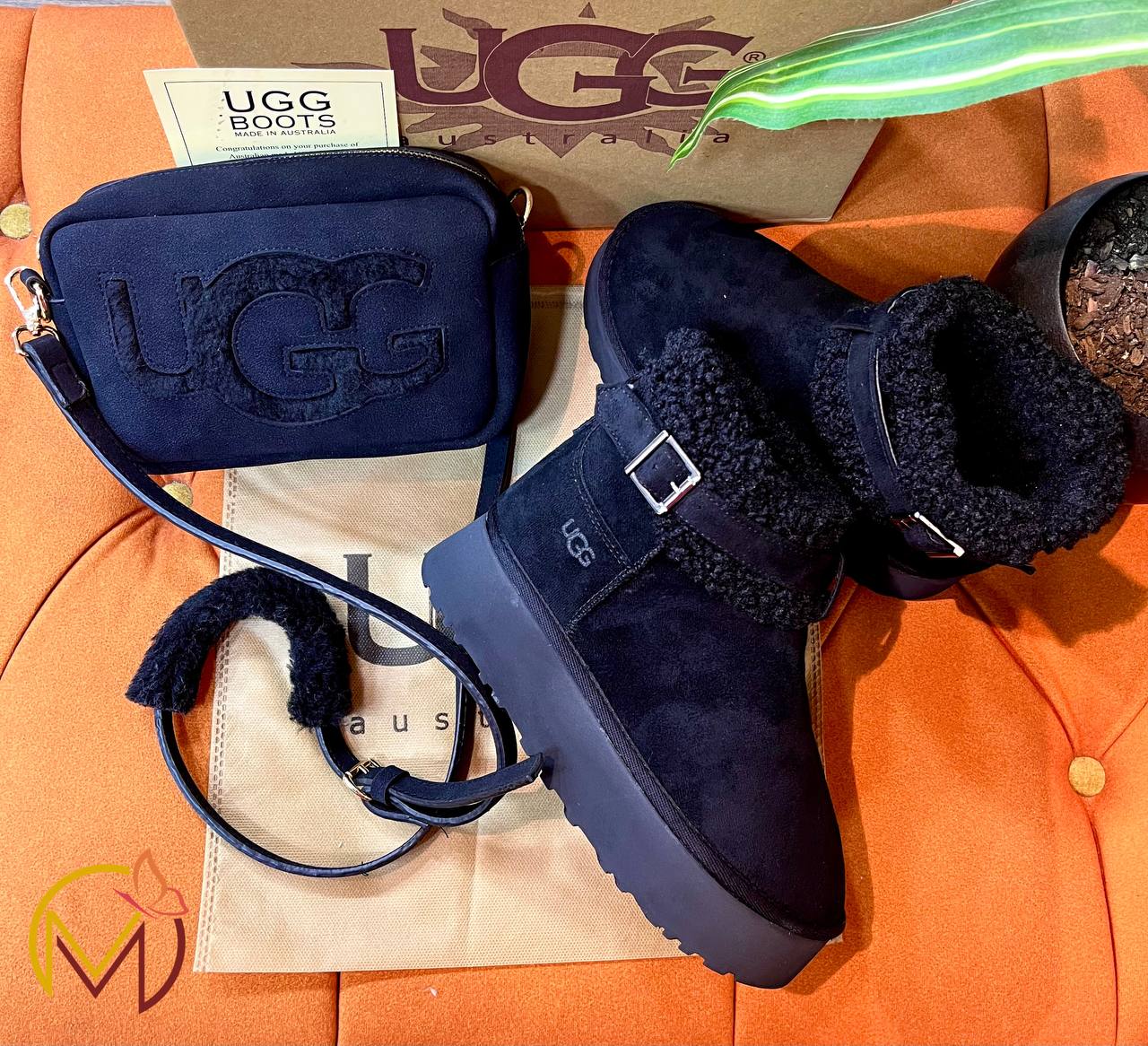 Ugg Ayakkabı & Çanta Kombin İTHAL 
