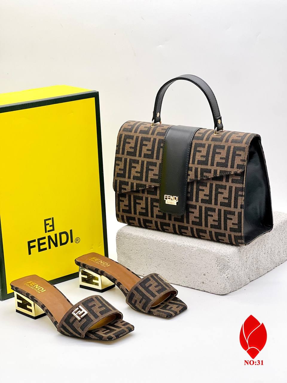Fendi İthal Çanta & Ayakkabı Kombin