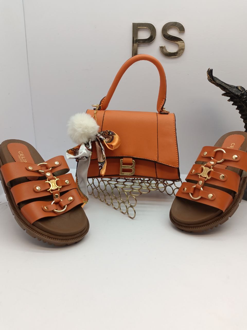 Balenciaga Çanta & Hermes Terlik Kombin 