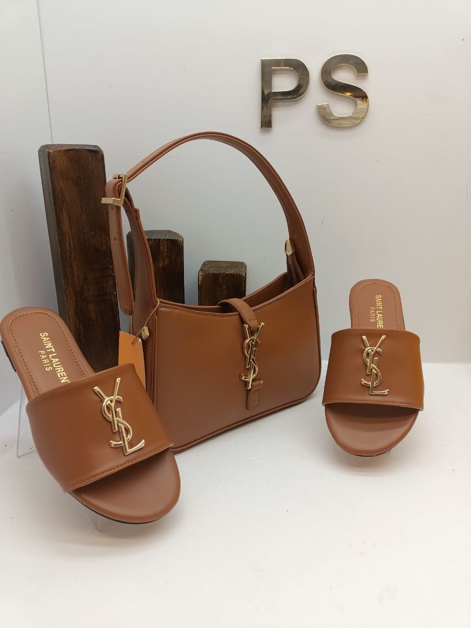 Ysl Terlik & Çanta Kombin İTHAL