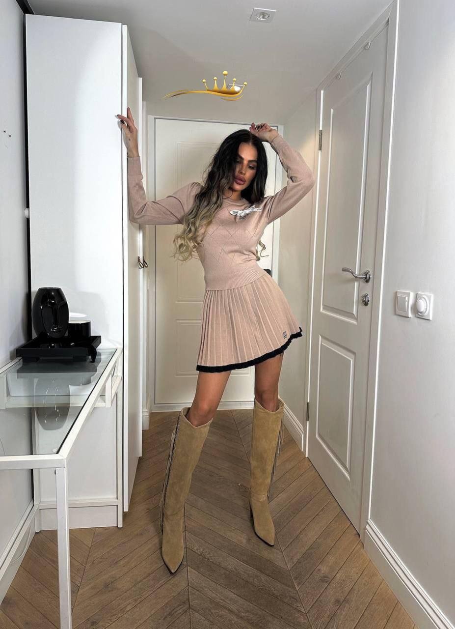Triko kumaş 2 li takım