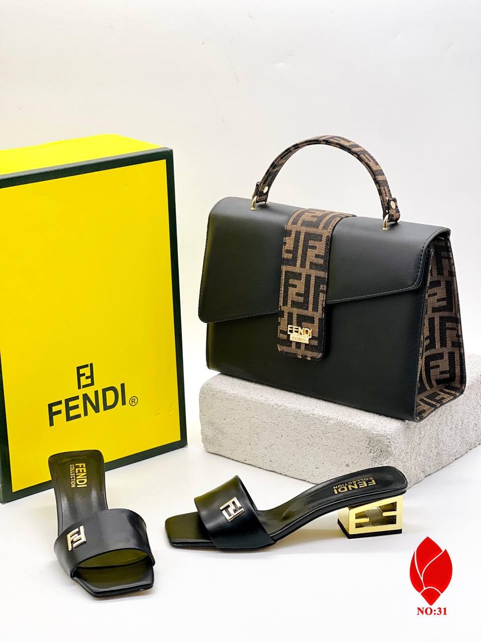 Fendi İthal Çanta & Ayakkabı Kombin