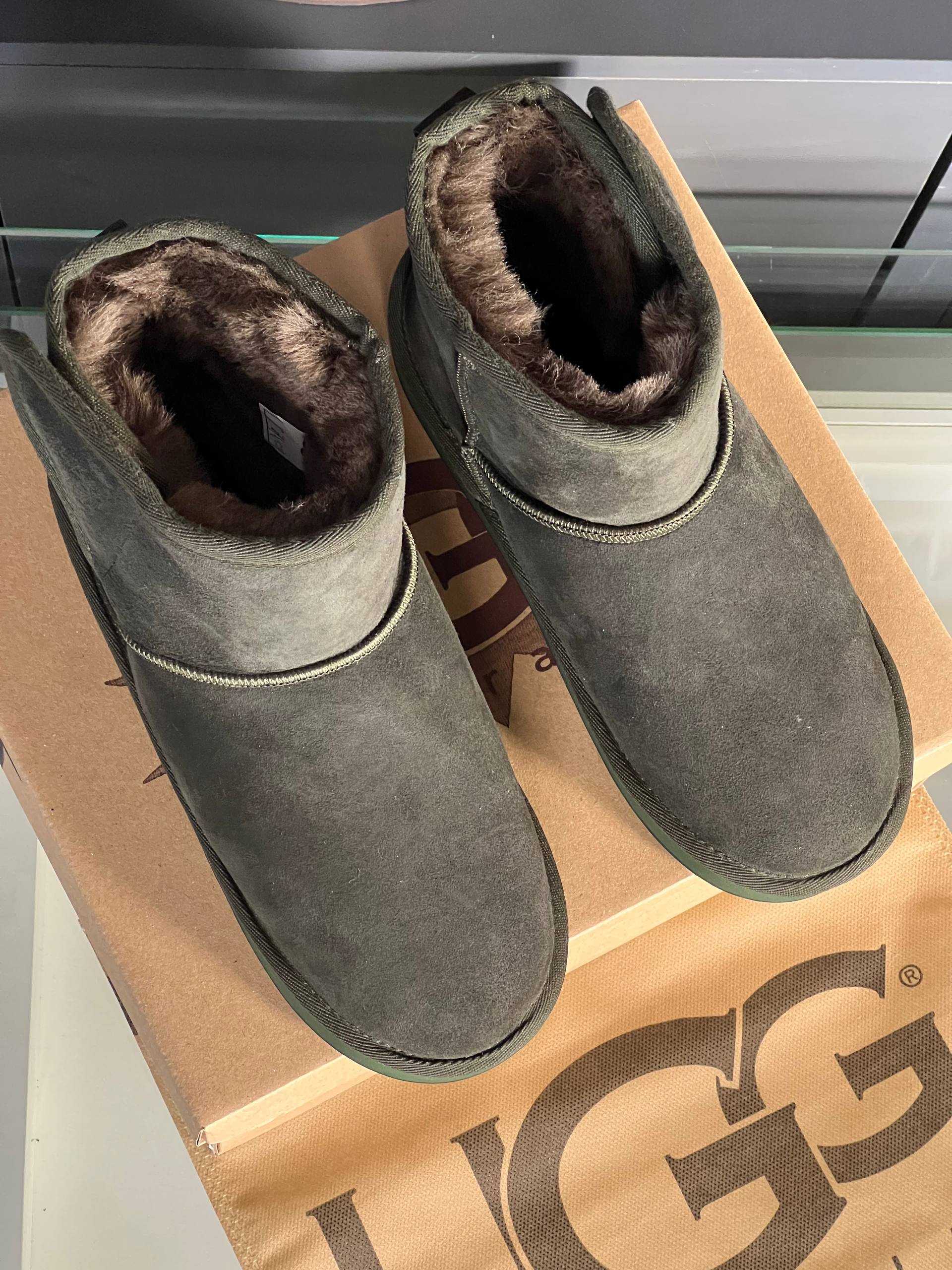 Ugg Ayakkabı Gerçek deri Gerçek kürk