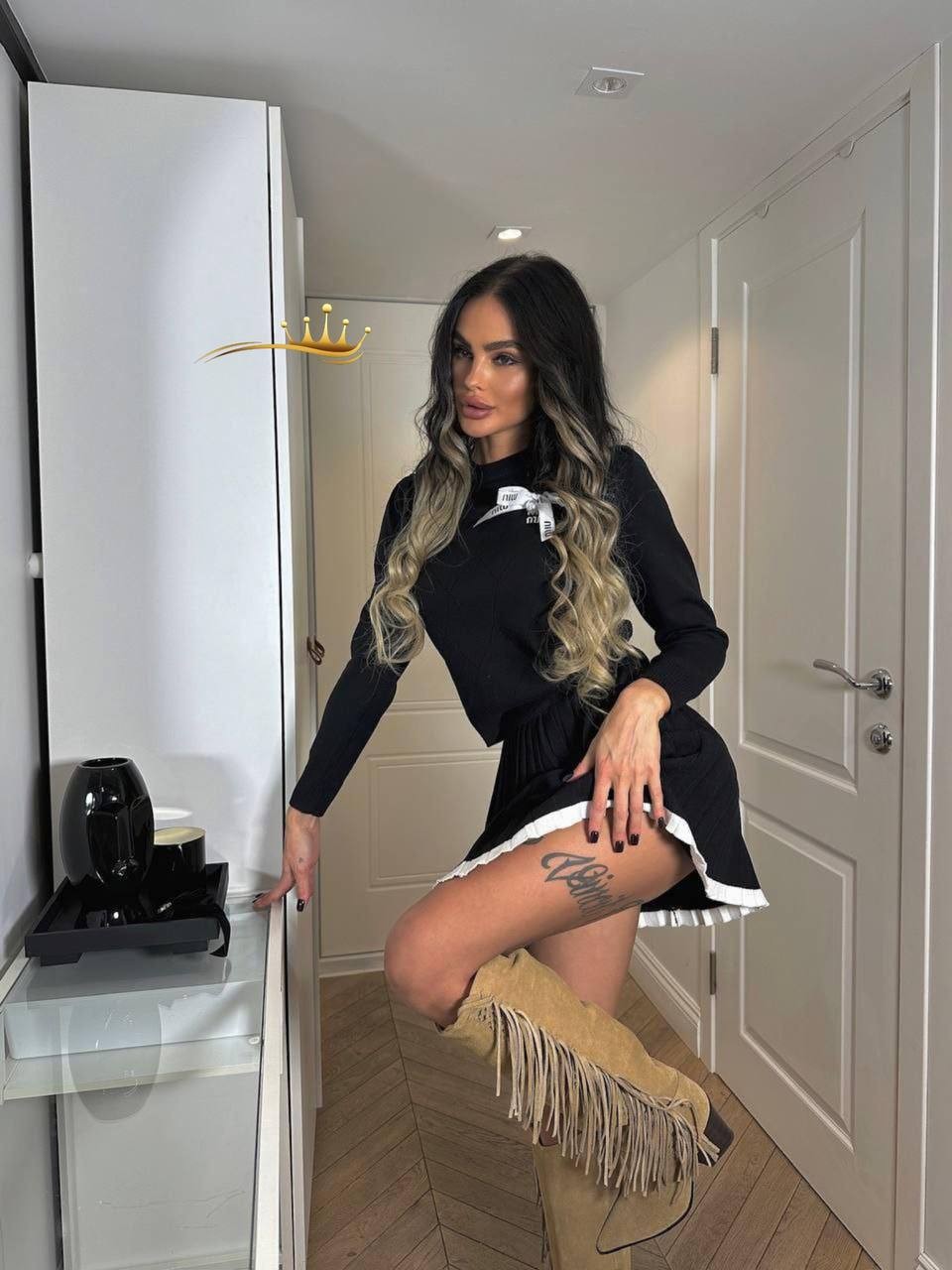 Triko kumaş 2 li takım