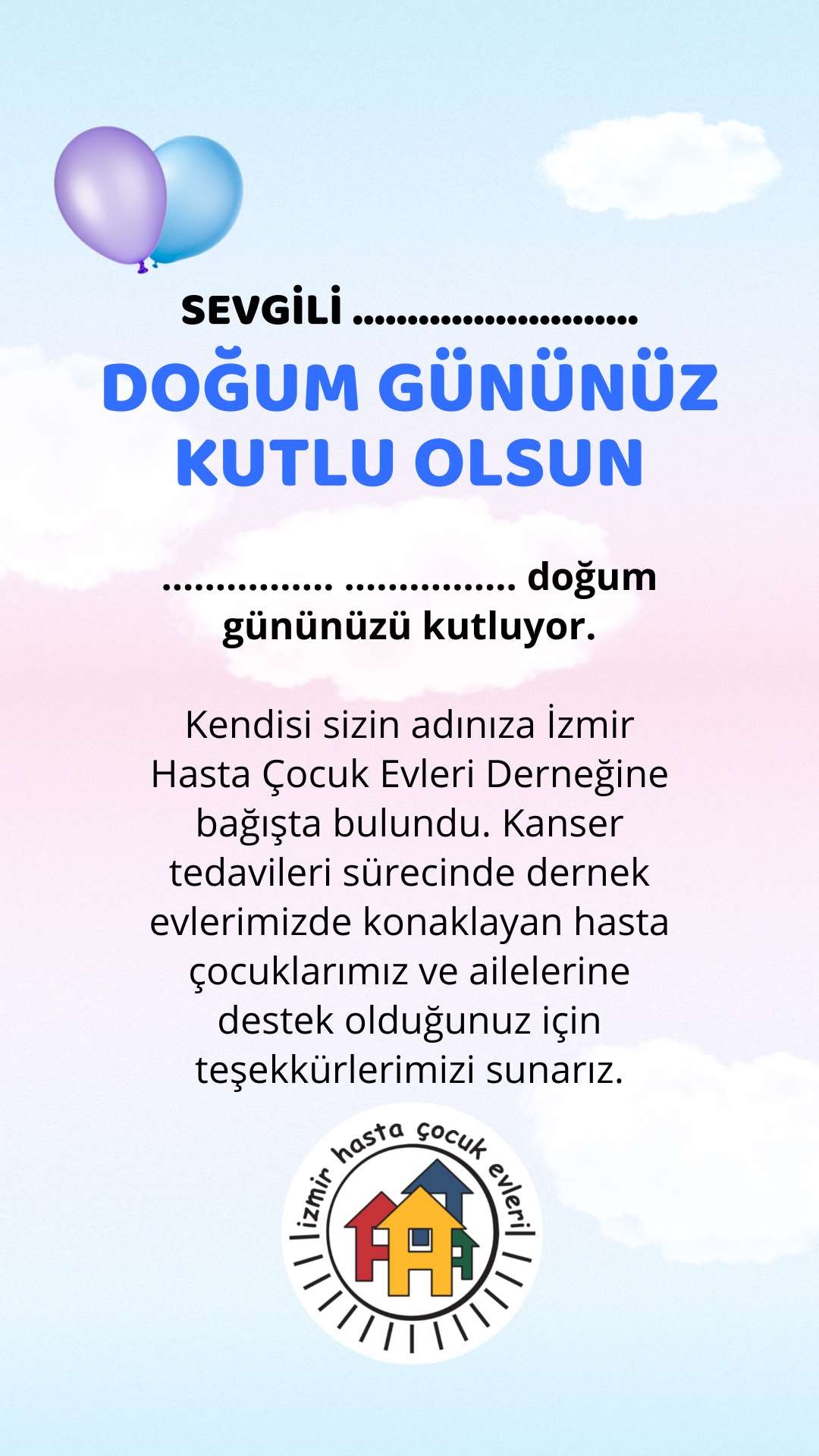 DOĞUM GÜNÜ KARTI
