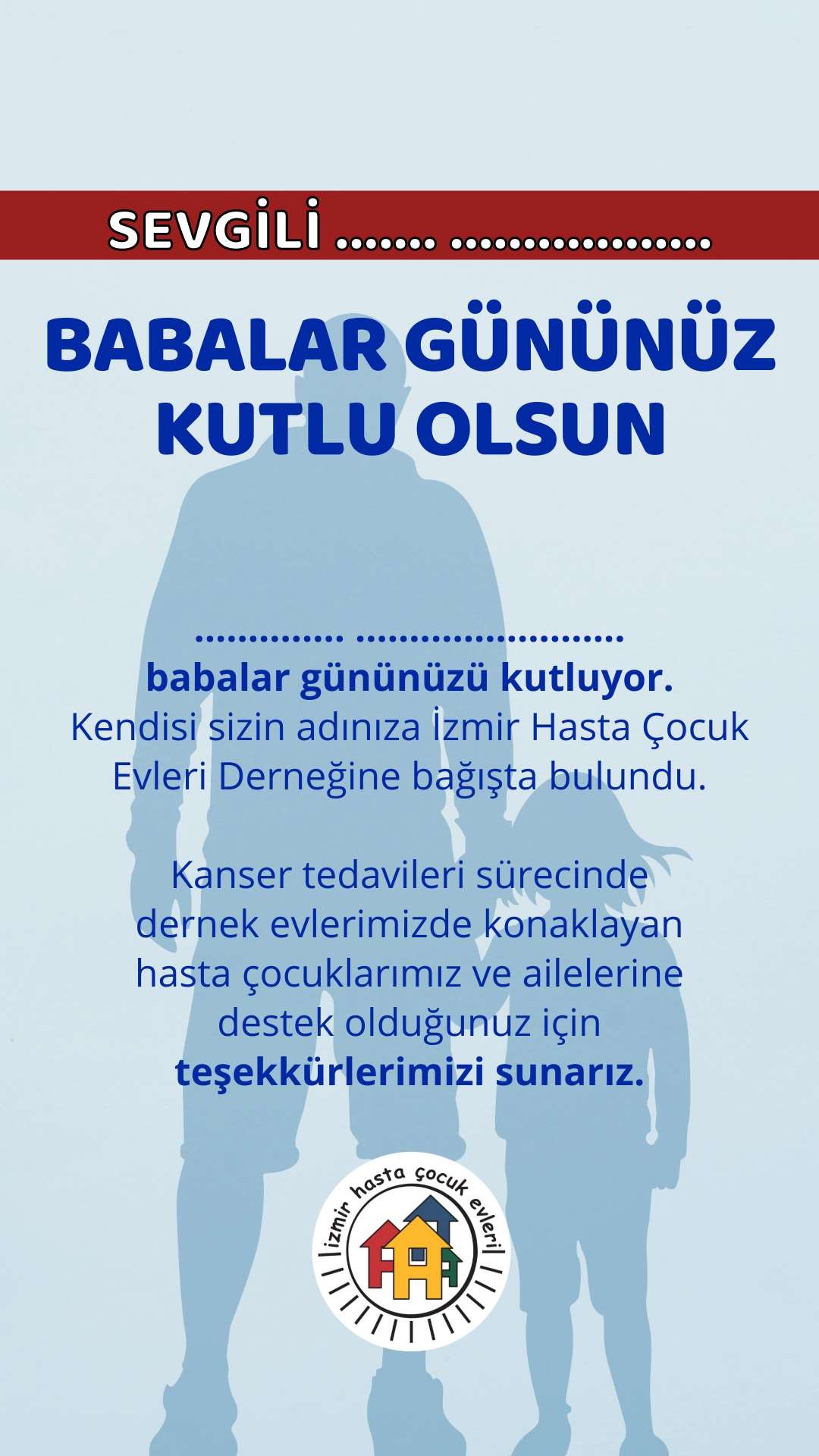 BABALAR GÜNÜ KARTI