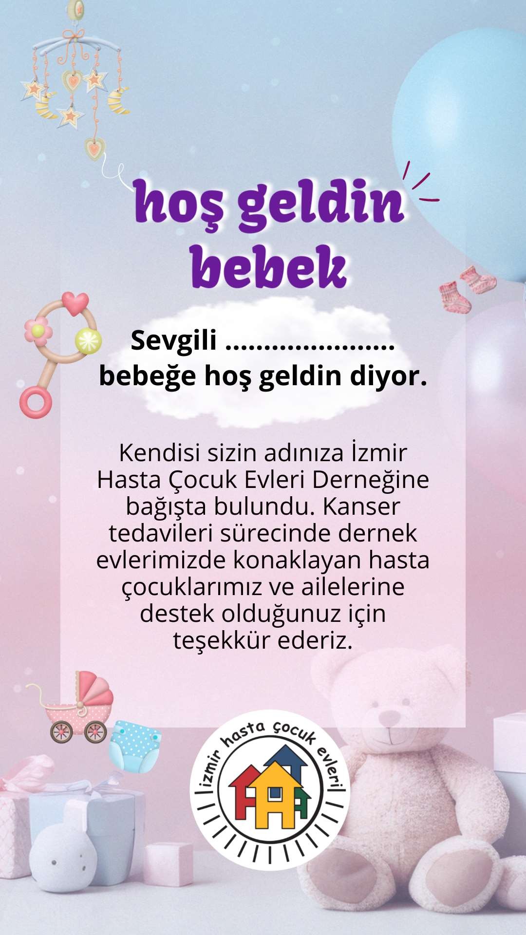 HOŞ GELDİN BEBEK