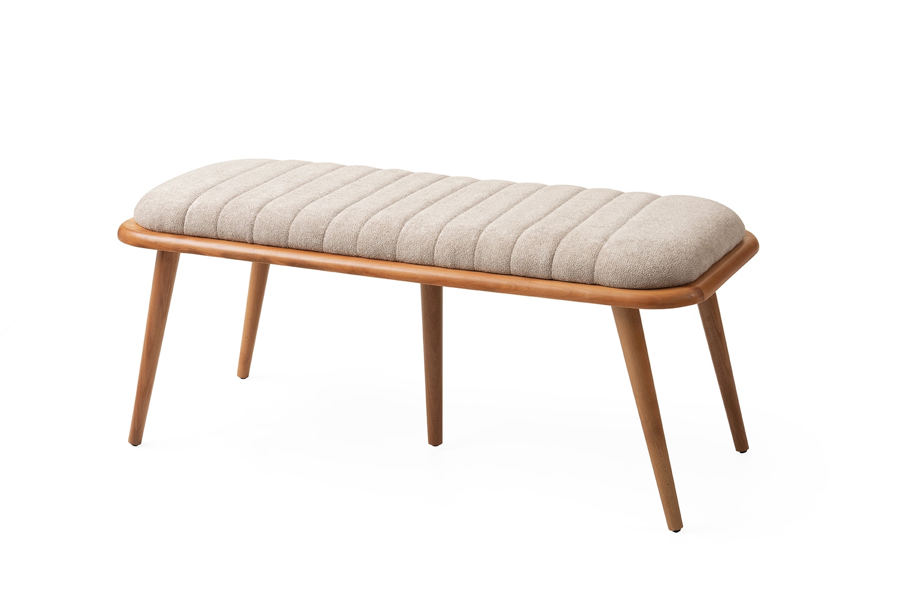 Rüya Yemek Masa Takımı 4 adet Sandalye + Bench  - Natürel
